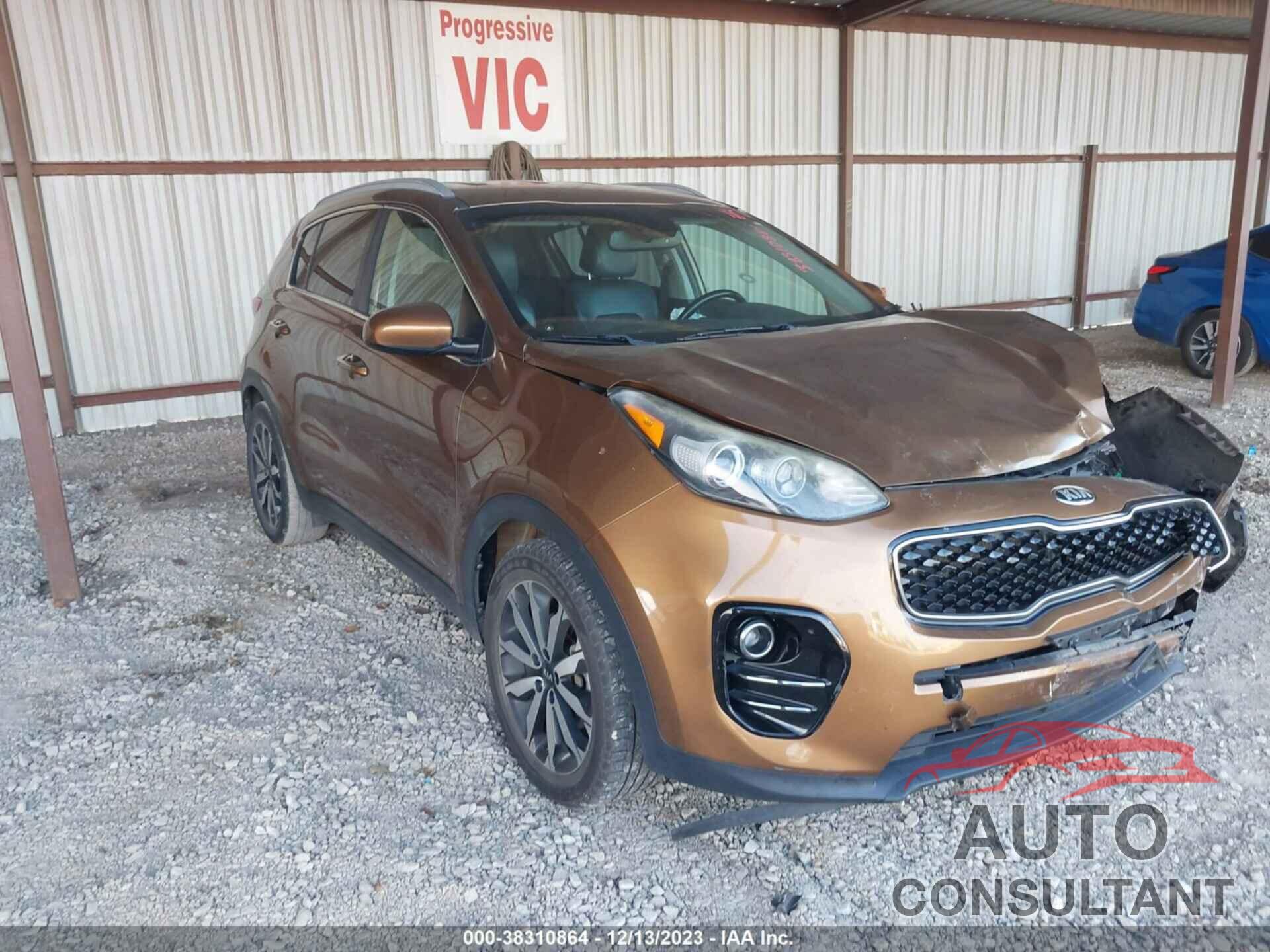 KIA SPORTAGE 2017 - KNDPN3AC2H7205560