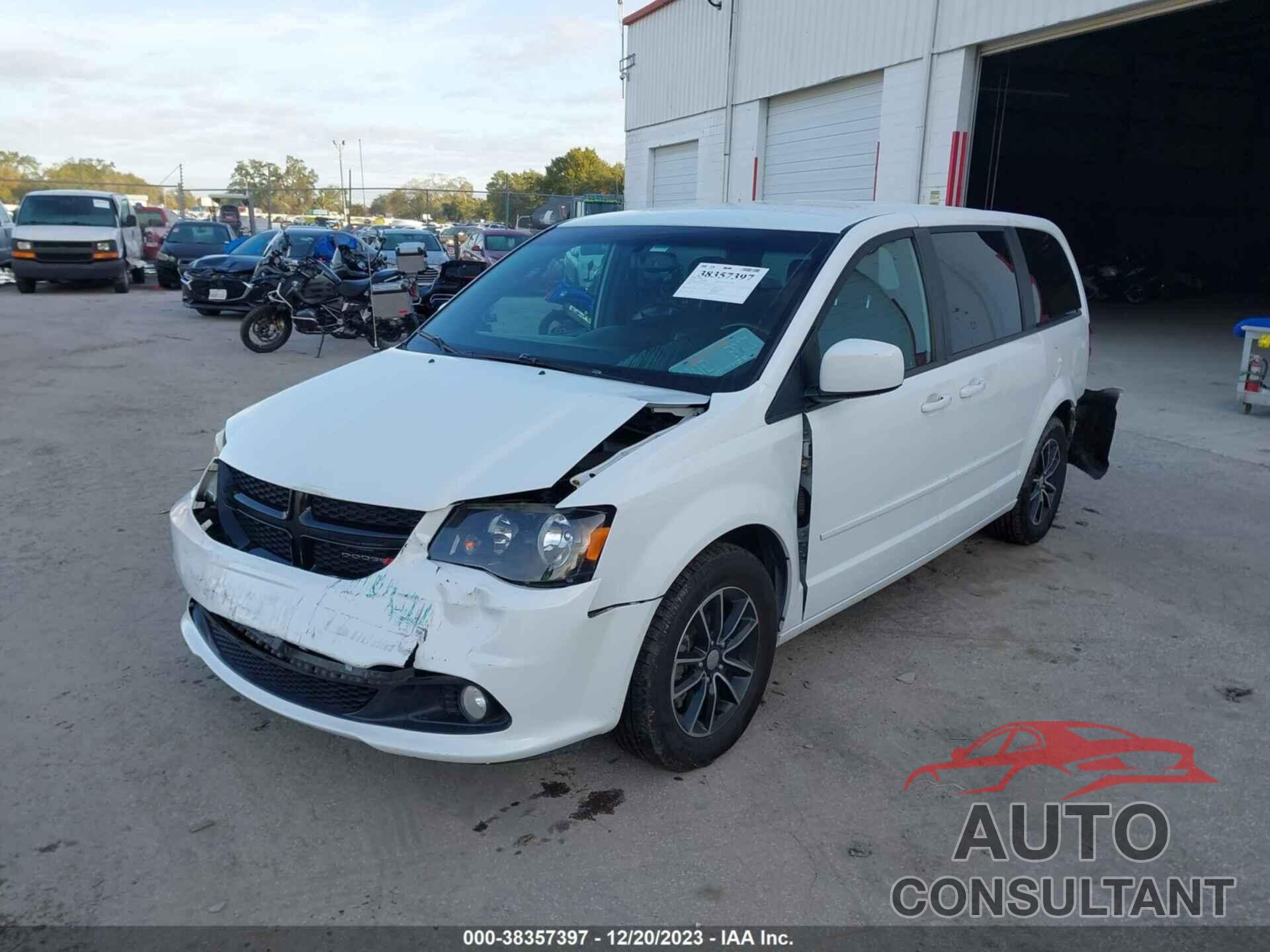 DODGE GRAND CARAVAN 2016 - 2C4RDGCG8GR196329