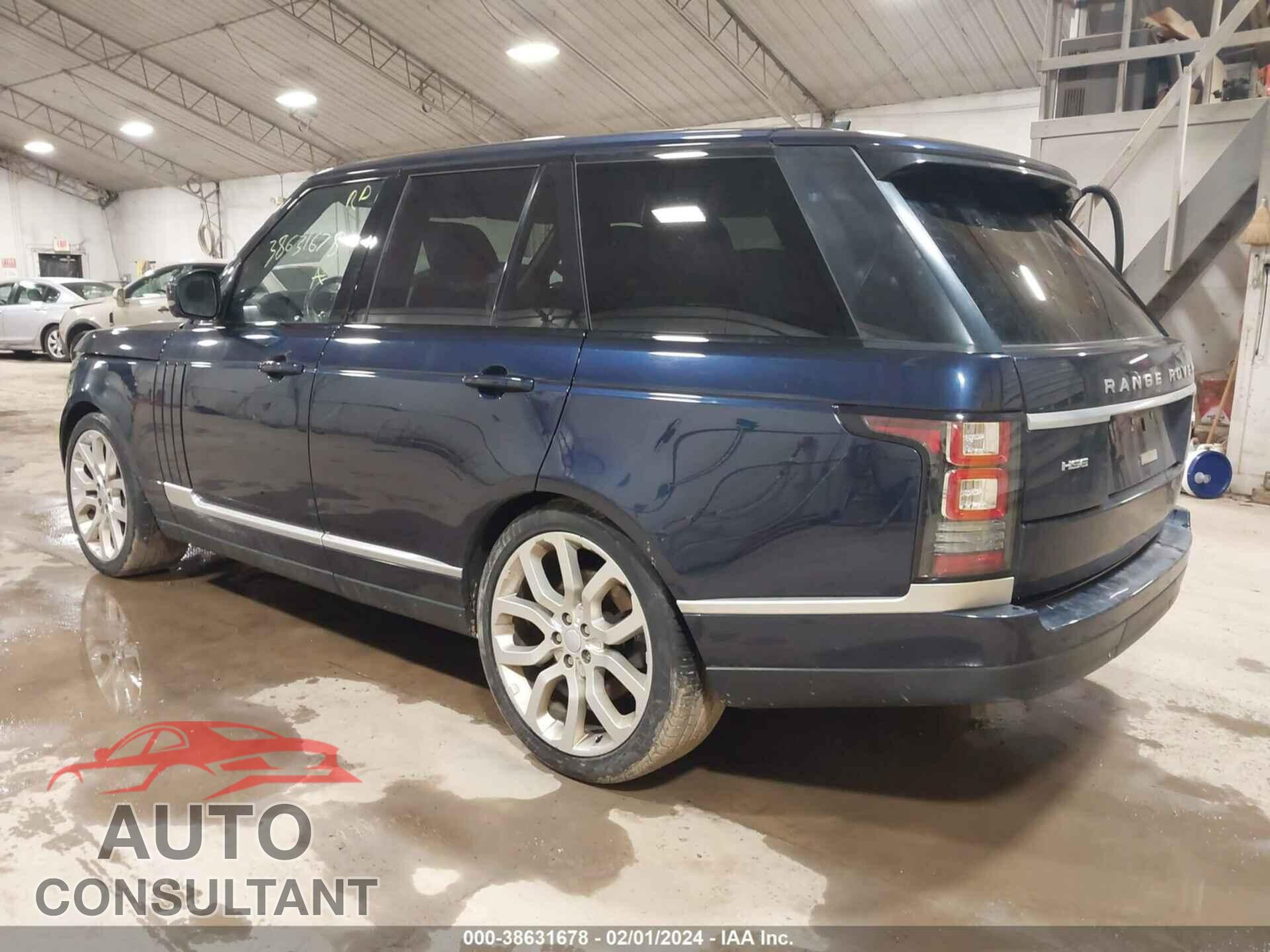 LAND ROVER RANGE ROVER 2016 - SALGS2VF3GA274128