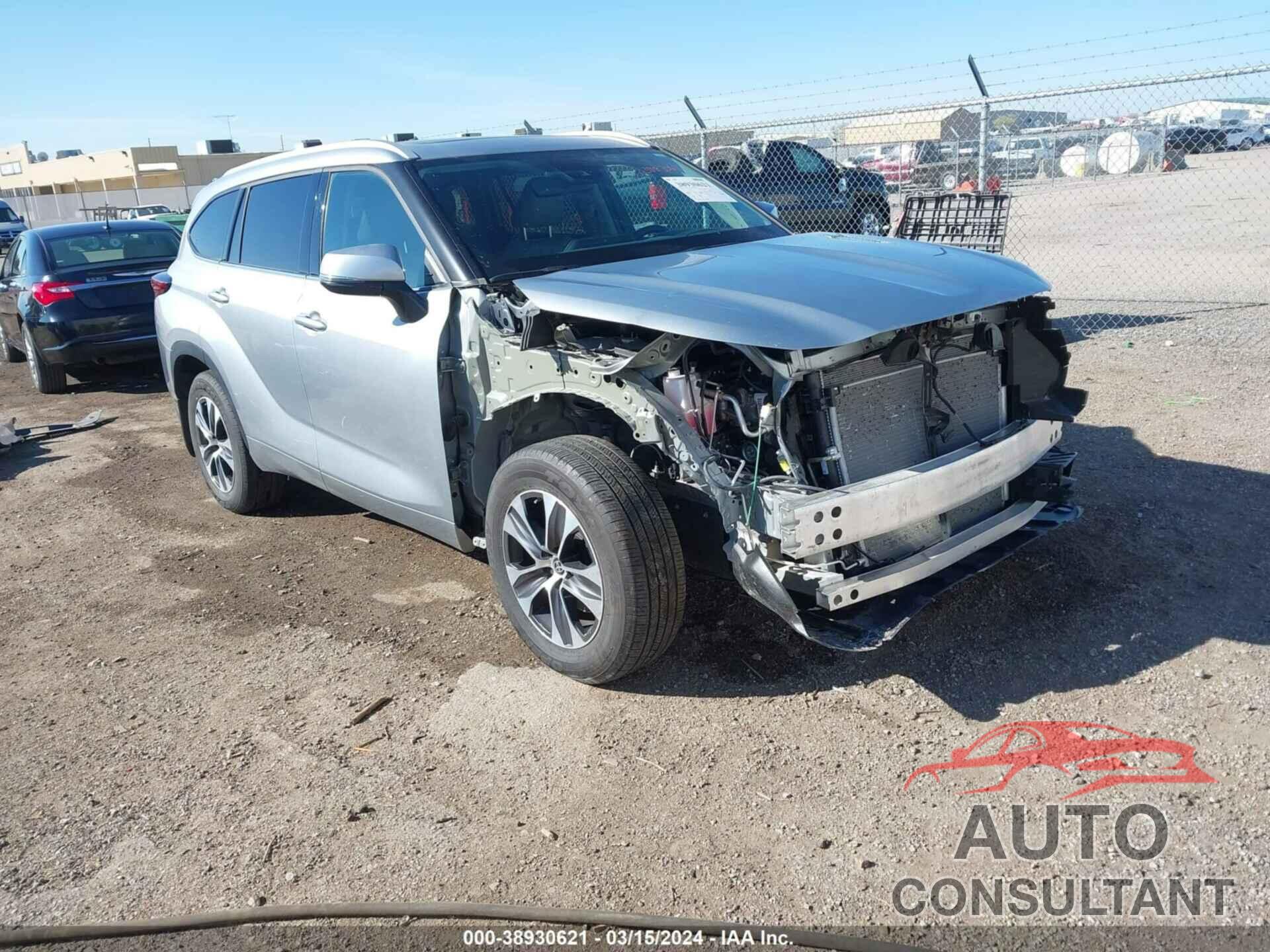 TOYOTA HIGHLANDER 2022 - 5TDHZRBH3NS597763