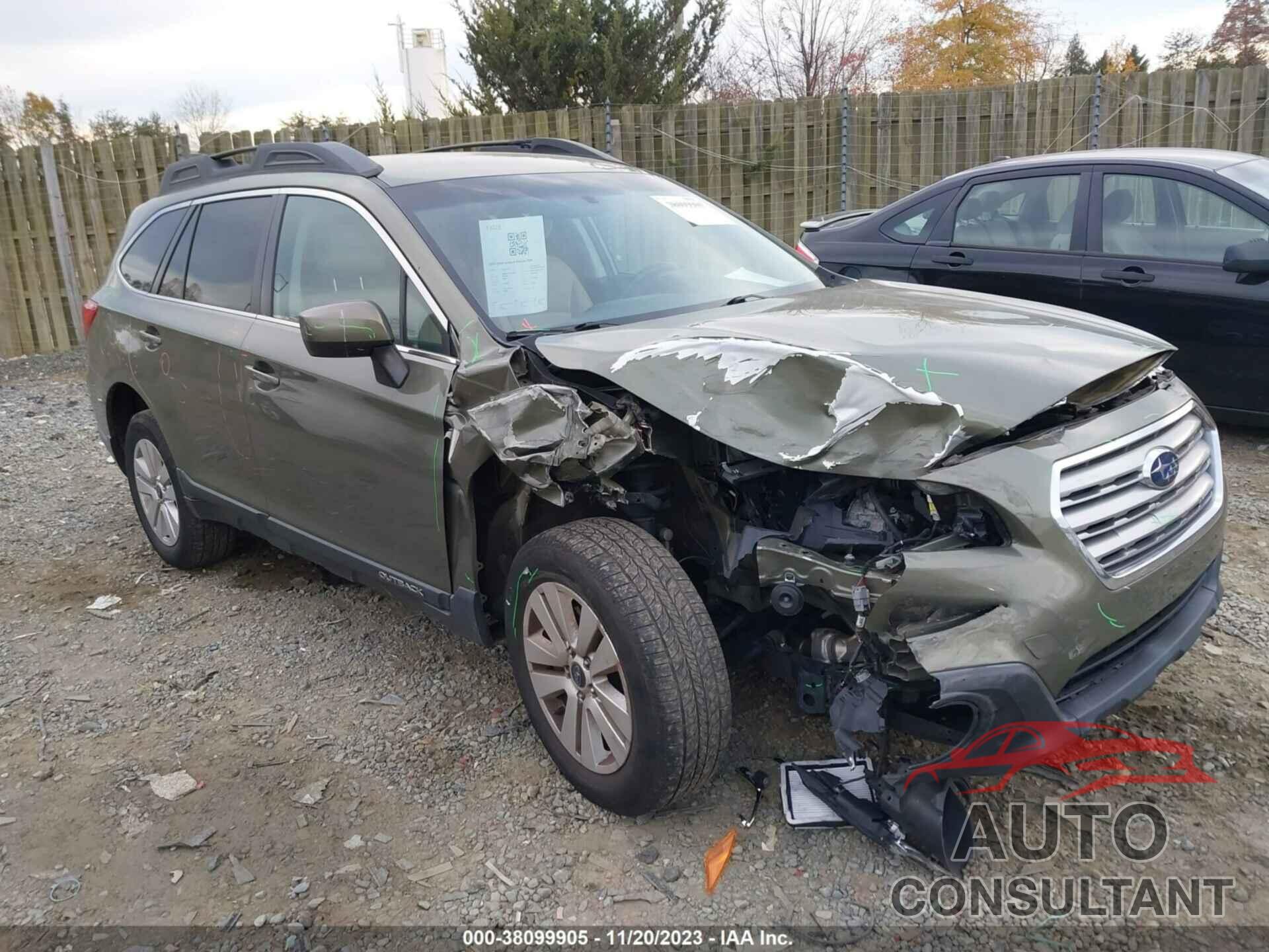 SUBARU OUTBACK 2015 - 4S4BSACC6F3344062