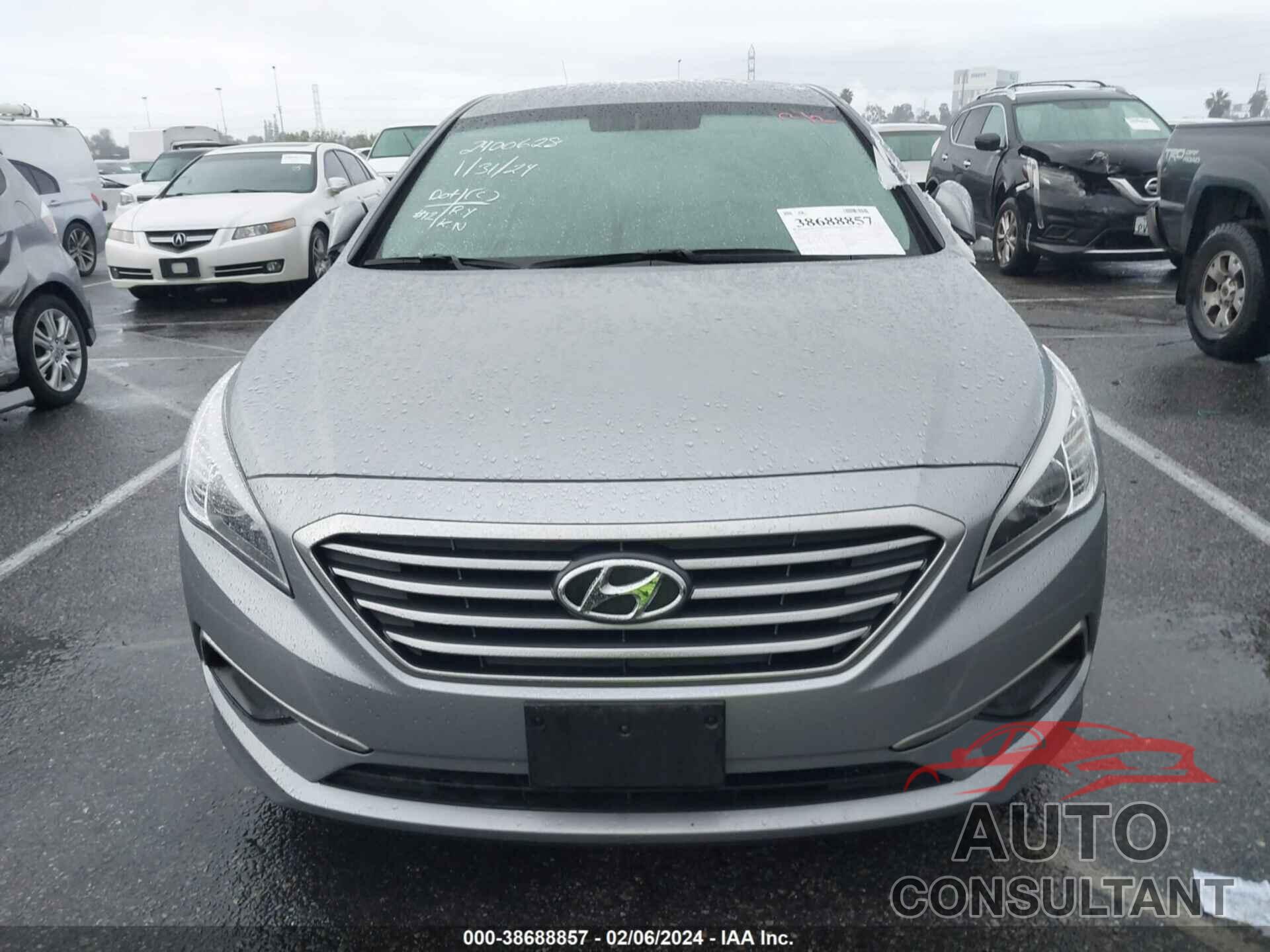 HYUNDAI SONATA 2017 - 5NPE24AF4HH550682