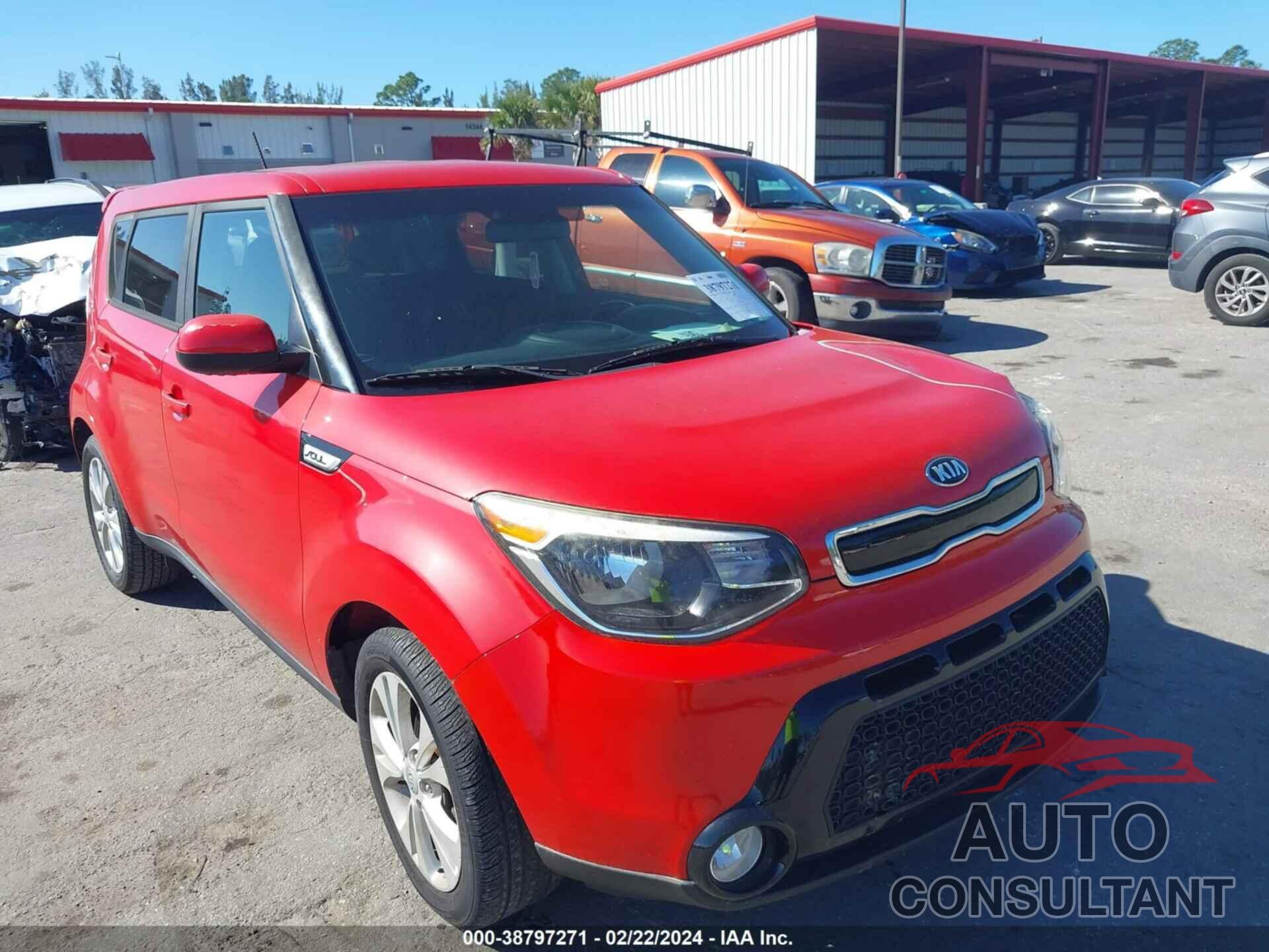 KIA SOUL 2016 - KNDJP3A51G7865556