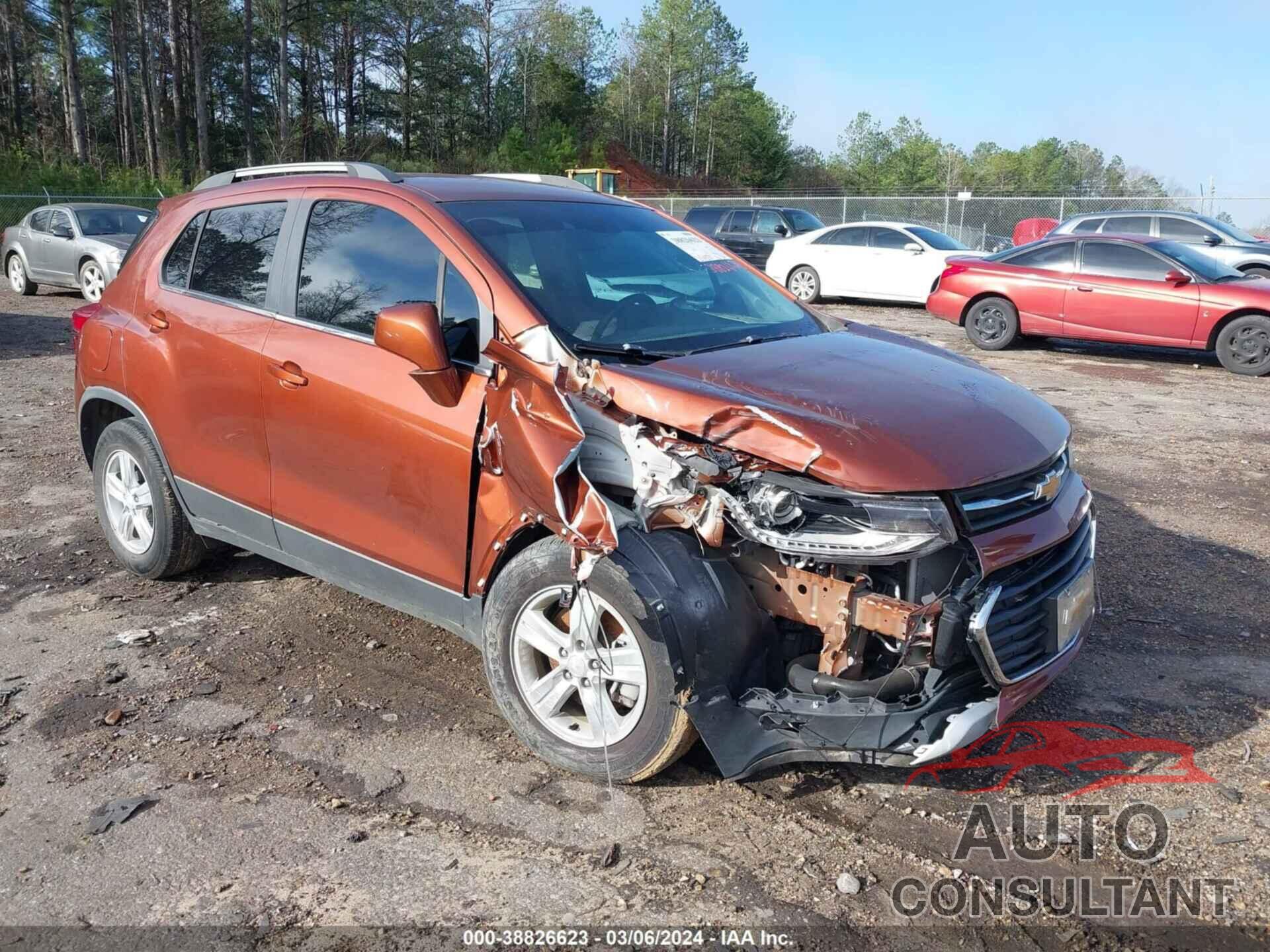 CHEVROLET TRAX 2019 - 3GNCJLSB5KL234982