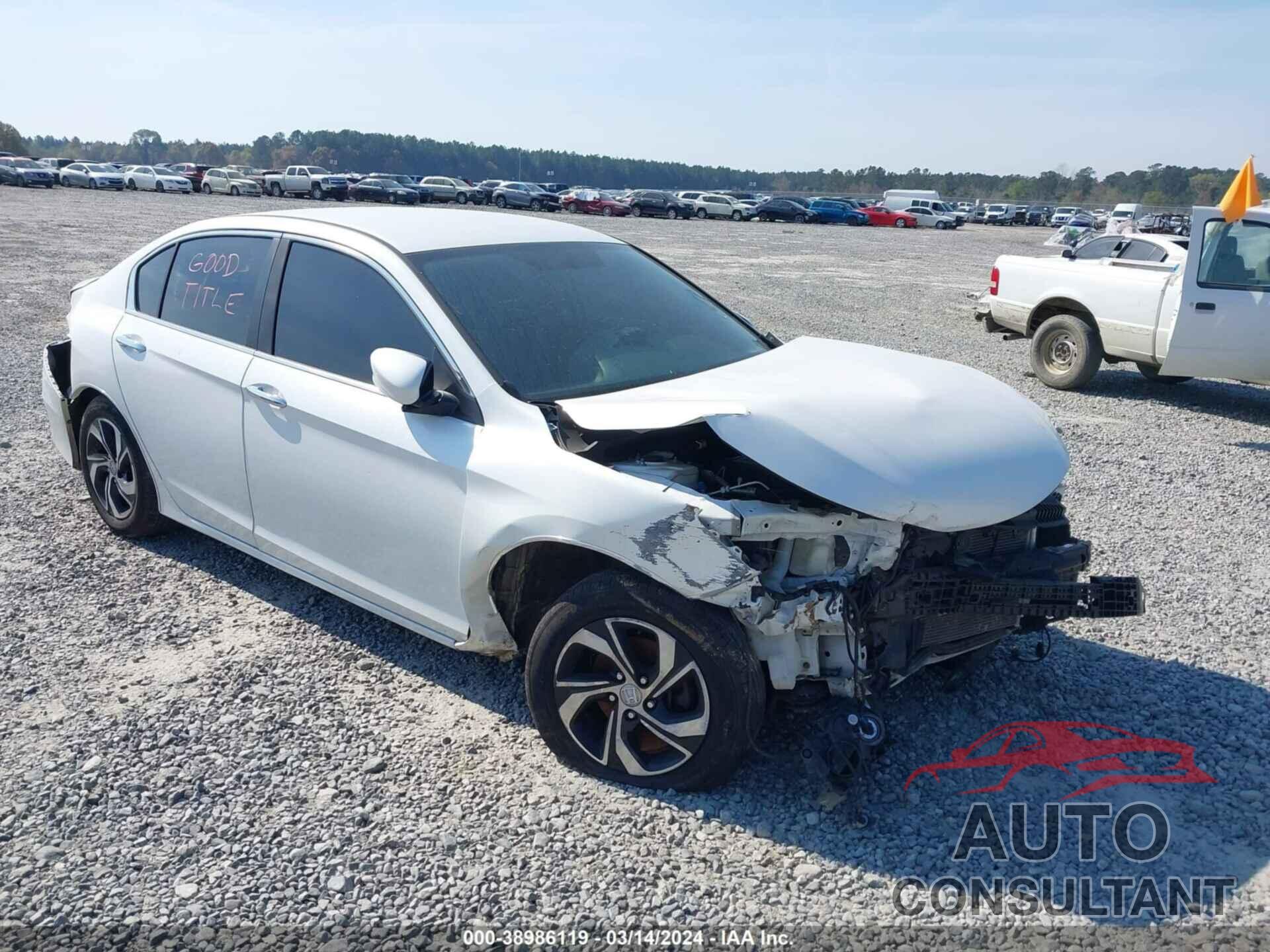 HONDA ACCORD 2016 - 1HGCR2F39GA079495