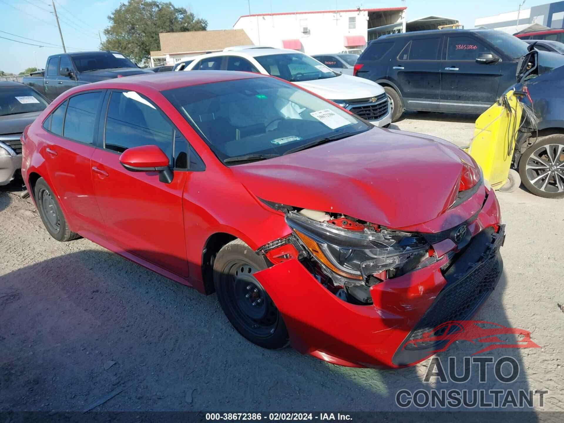 TOYOTA COROLLA 2021 - JTDEPMAE0MJ189168