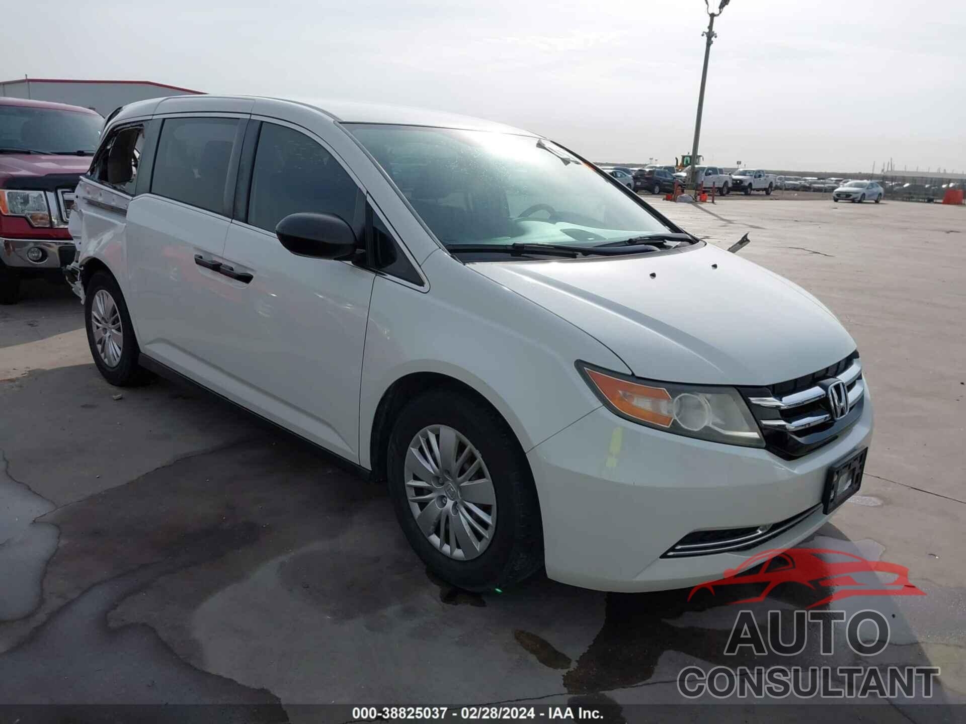 HONDA ODYSSEY 2016 - 5FNRL5H28GB075980