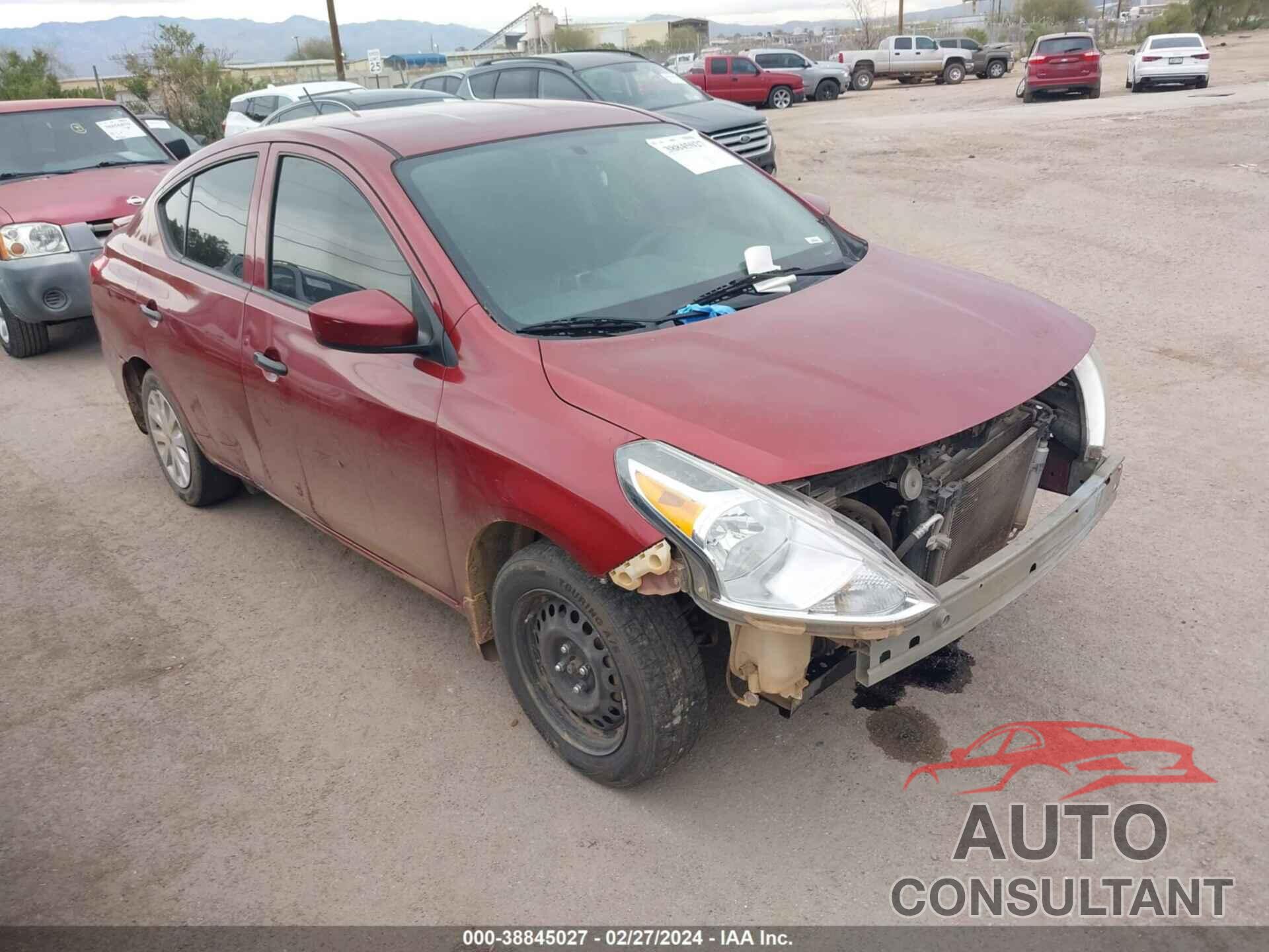 NISSAN VERSA 2016 - 3N1CN7AP2GL861683