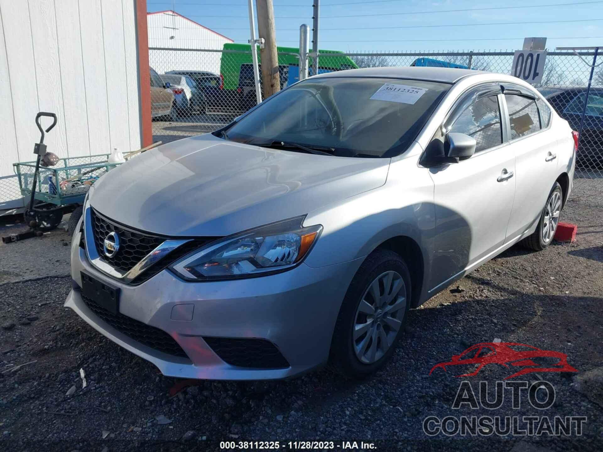 NISSAN SENTRA 2016 - 3N1AB7AP8GY262550