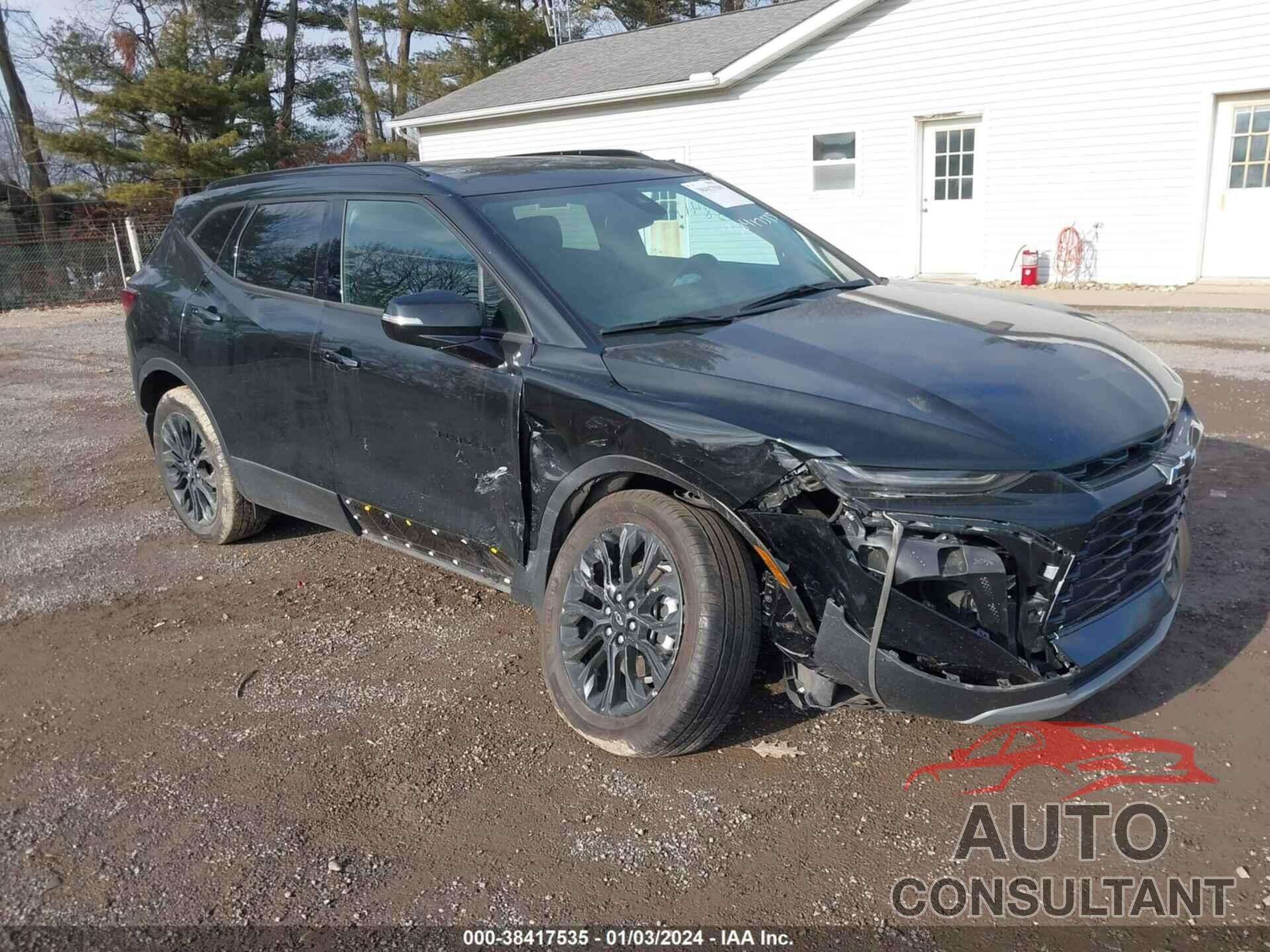 CHEVROLET BLAZER 2022 - 3GNKBCR41NS128653