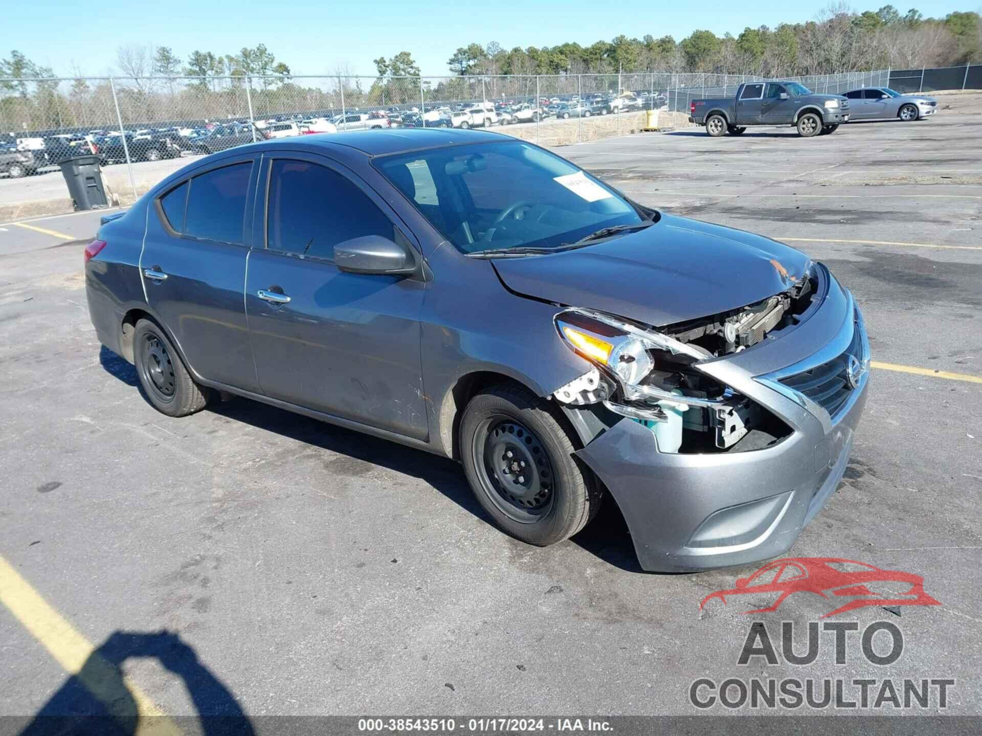 NISSAN VERSA 2017 - 3N1CN7AP7HL850499