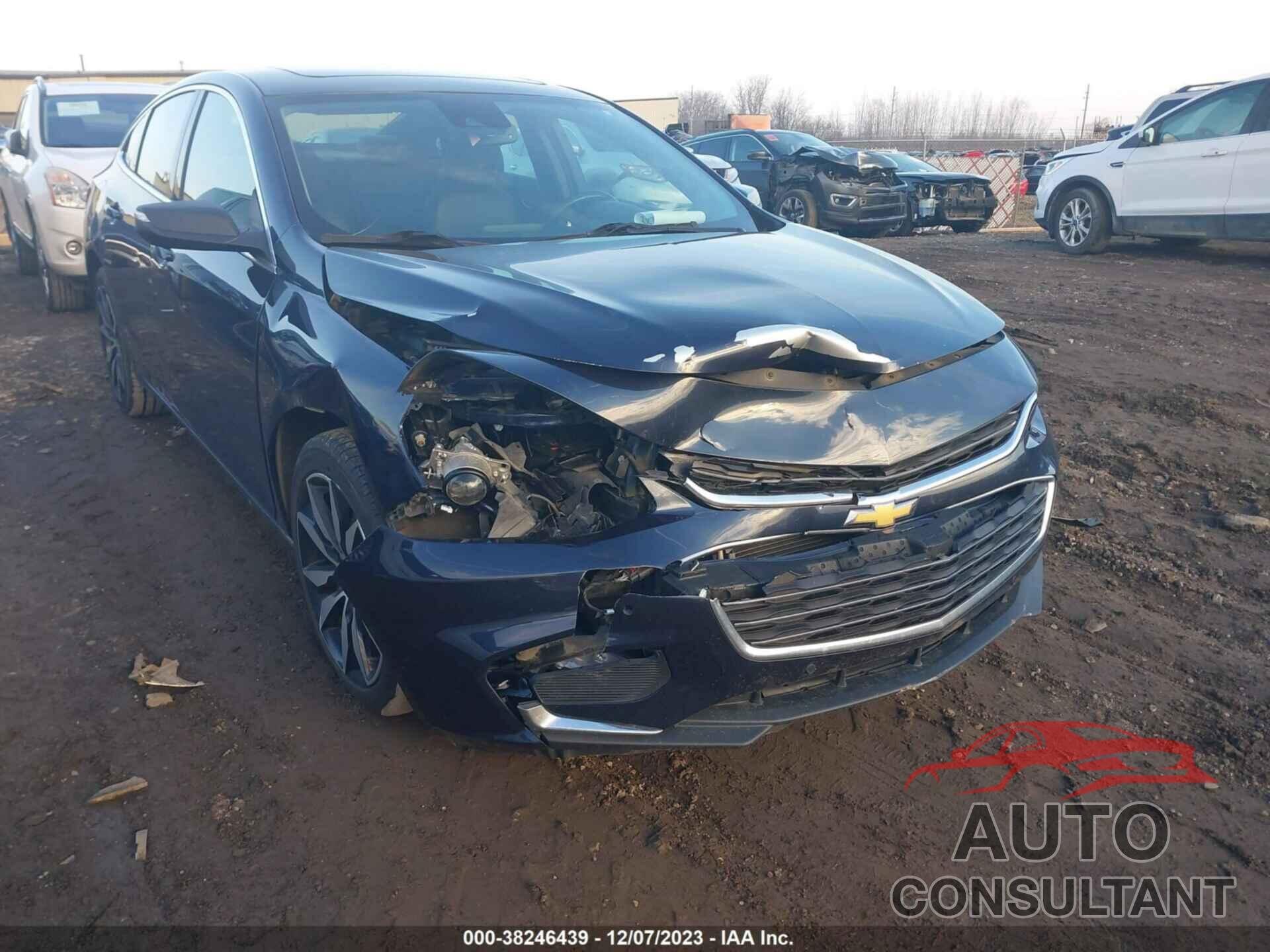 CHEVROLET MALIBU 2016 - 1G1ZE5ST9GF177465