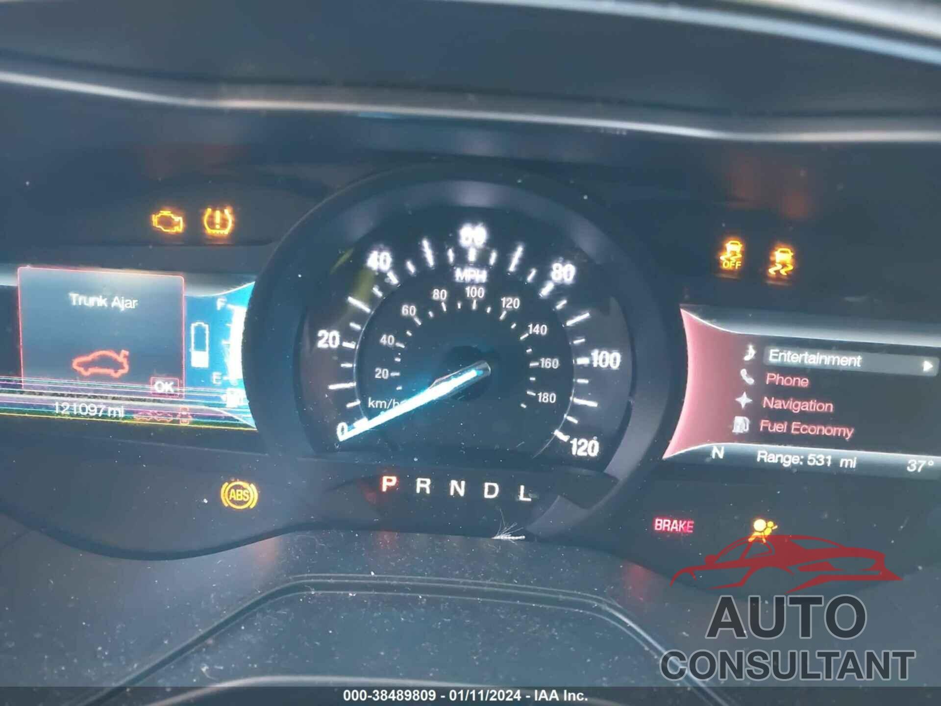 FORD FUSION HYBRID 2019 - 3FA6P0MUXKR118715
