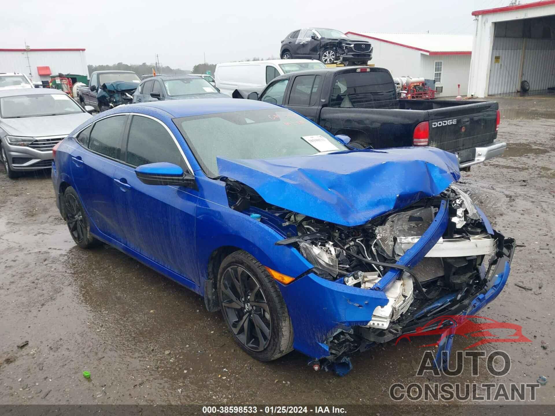 HONDA CIVIC 2019 - 2HGFC2F87KH513661