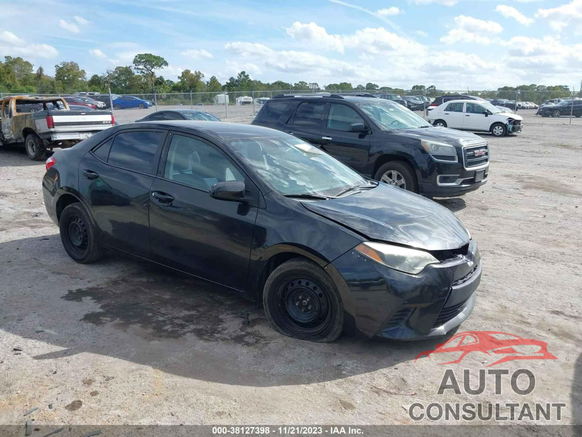TOYOTA COROLLA 2016 - 5YFBURHE6GP510306