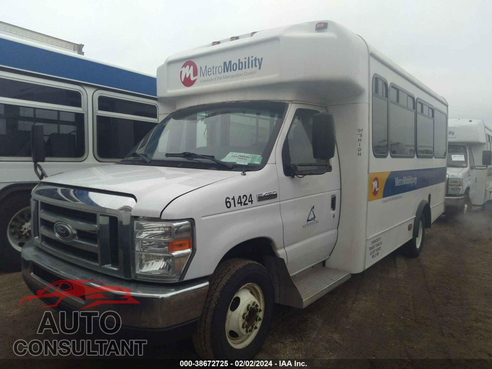 FORD E-450 CUTAWAY 2016 - 1FDFE4FS4GDC32093