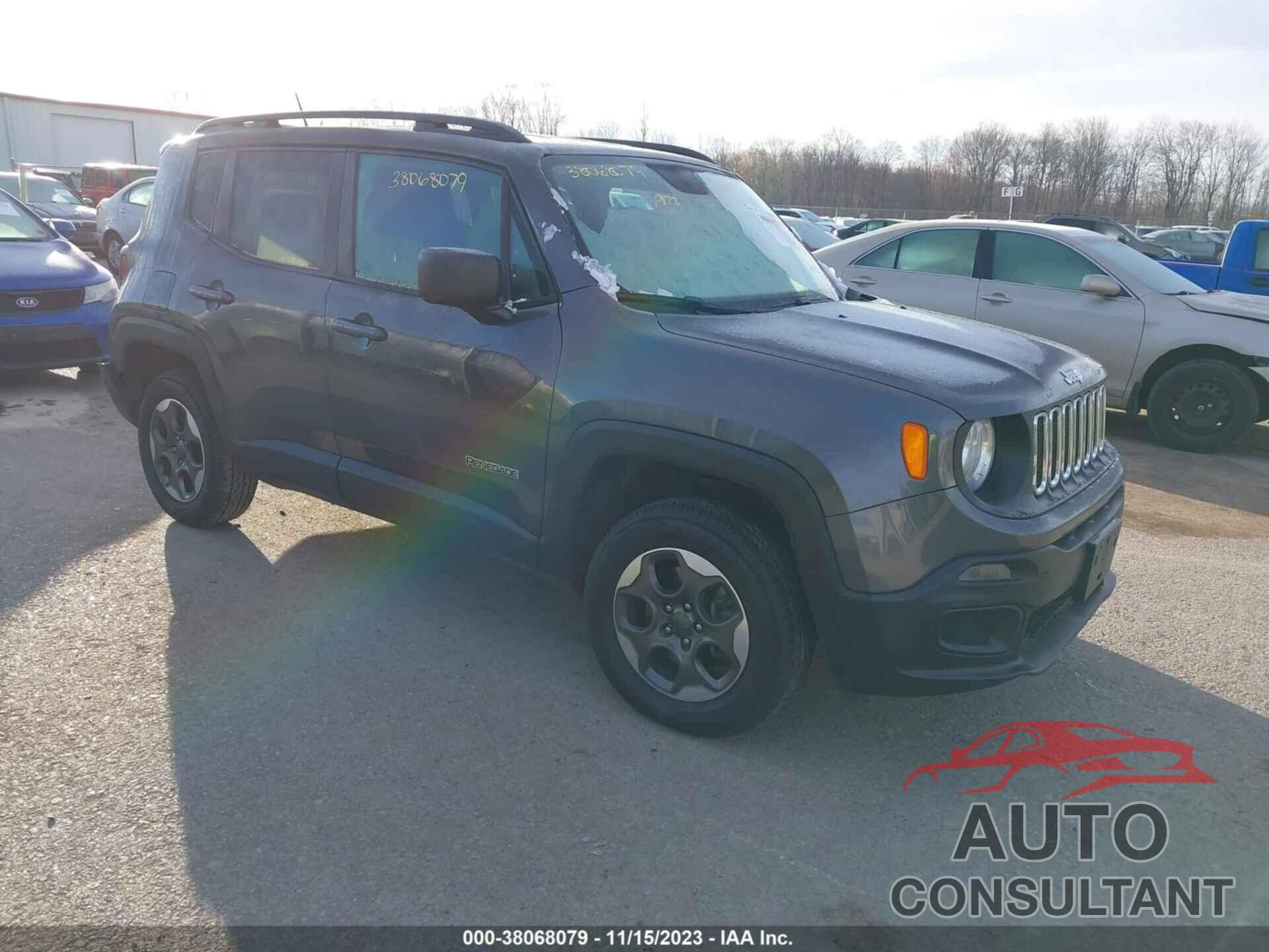 JEEP RENEGADE 2017 - ZACCJBAB0HPG13361