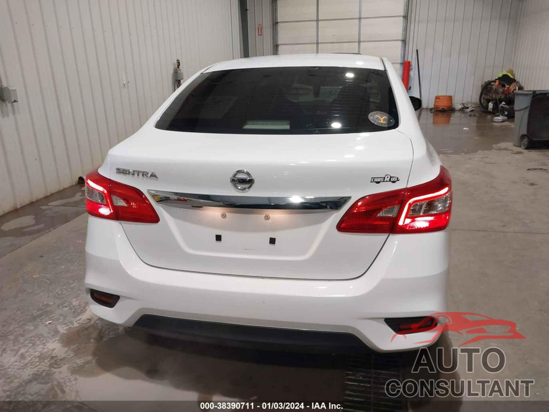 NISSAN SENTRA 2018 - 3N1AB7AP5JY285078