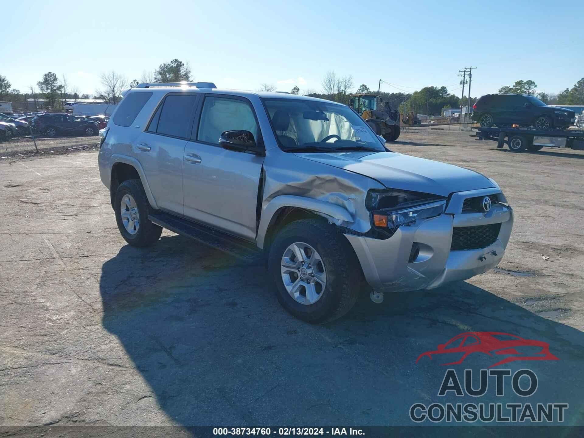 TOYOTA 4RUNNER 2018 - JTEBU5JR4J5541785