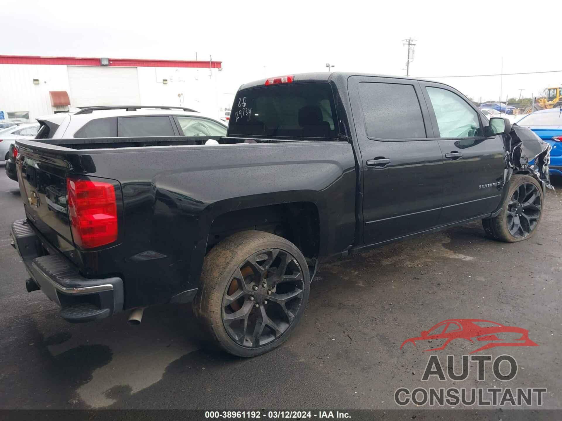 CHEVROLET SILVERADO 1500 2017 - 3GCPCREC7HG344395