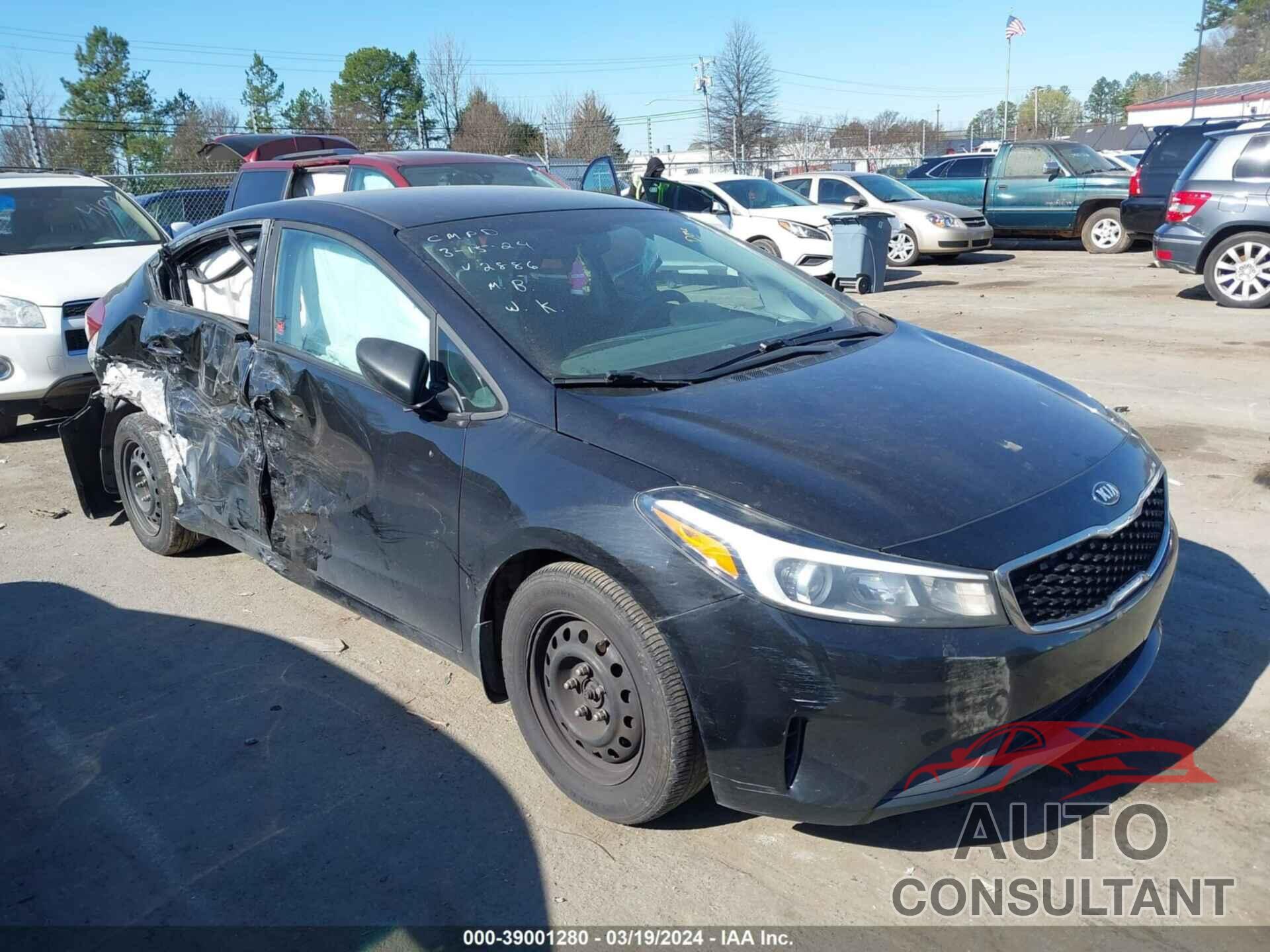 KIA FORTE 2017 - 3KPFK4A79HE042886