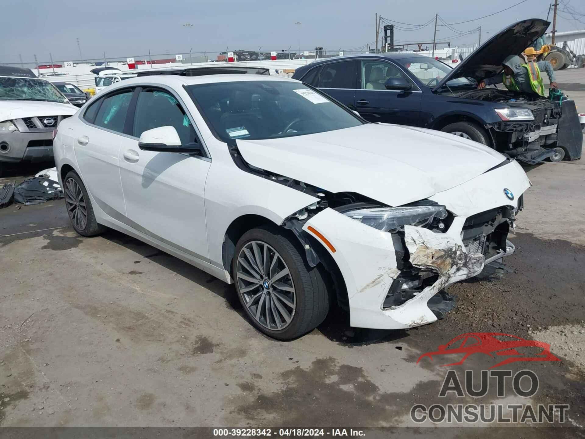 BMW 228I GRAN COUPE 2021 - WBA53AK03M7H85482