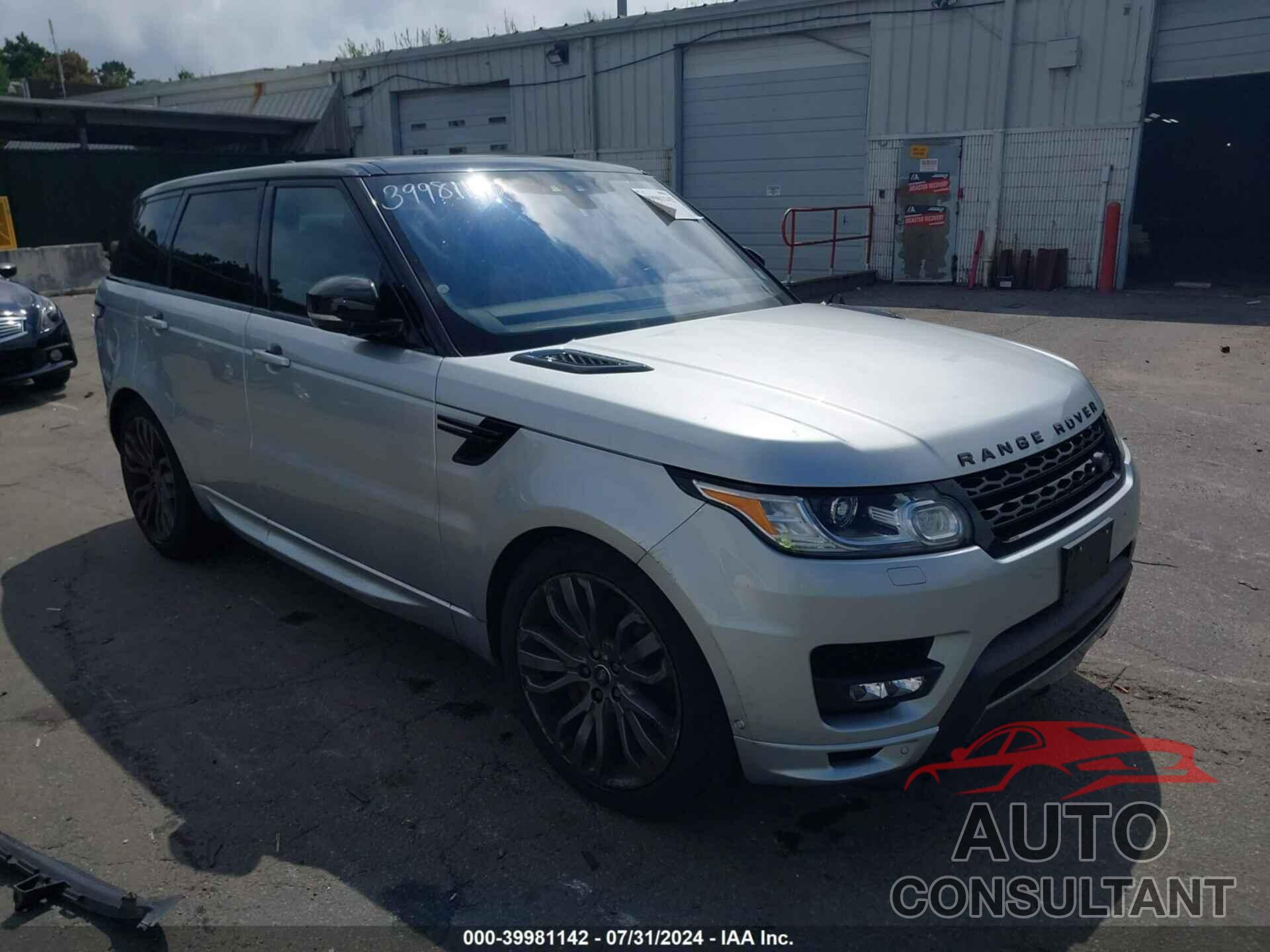 LAND ROVER RANGE ROVER SPORT 2017 - SALWV2FV9HA158216