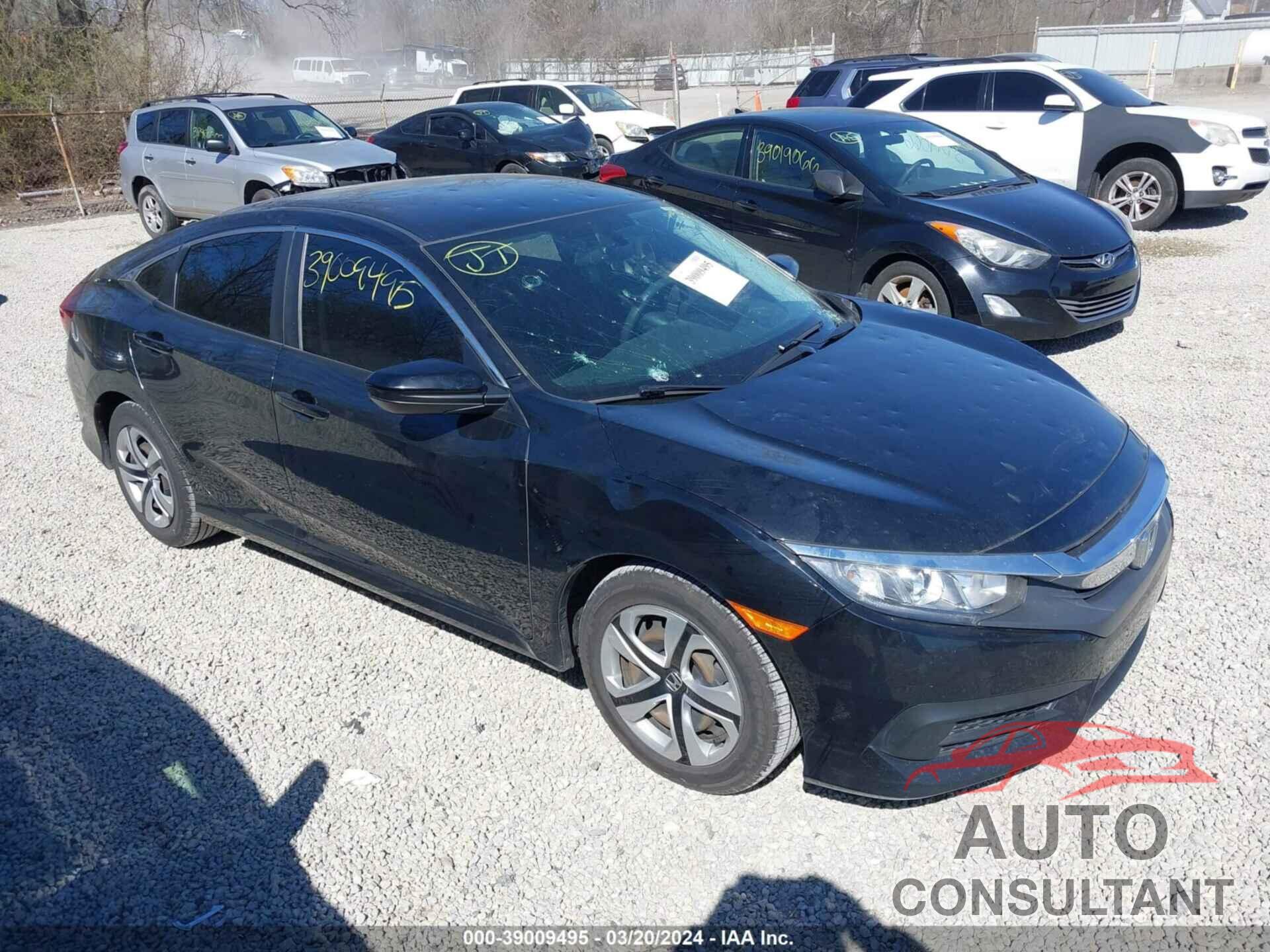 HONDA CIVIC 2016 - 19XFC2E50GE009882