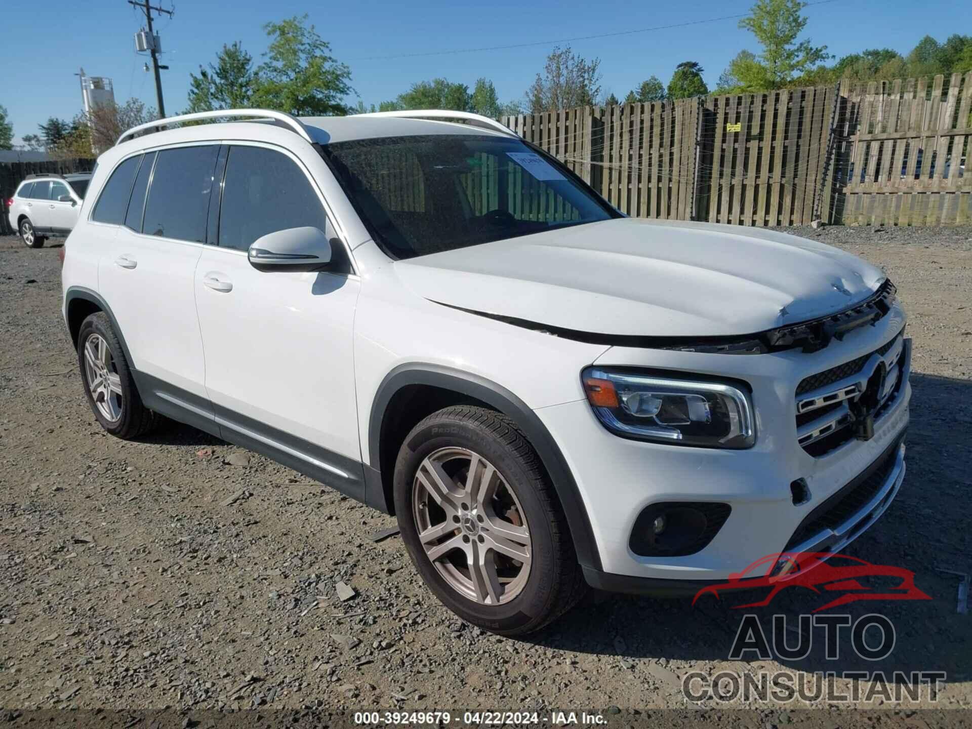 MERCEDES-BENZ GLB 250 2020 - W1N4M4HB2LW025527