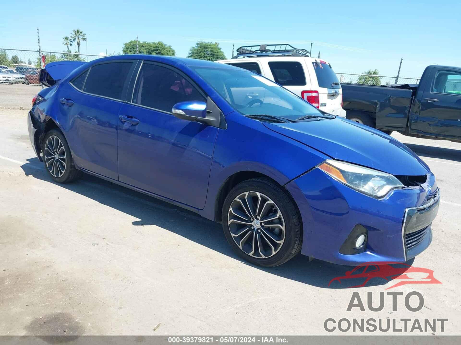 TOYOTA COROLLA 2016 - 5YFBURHE1GP478476