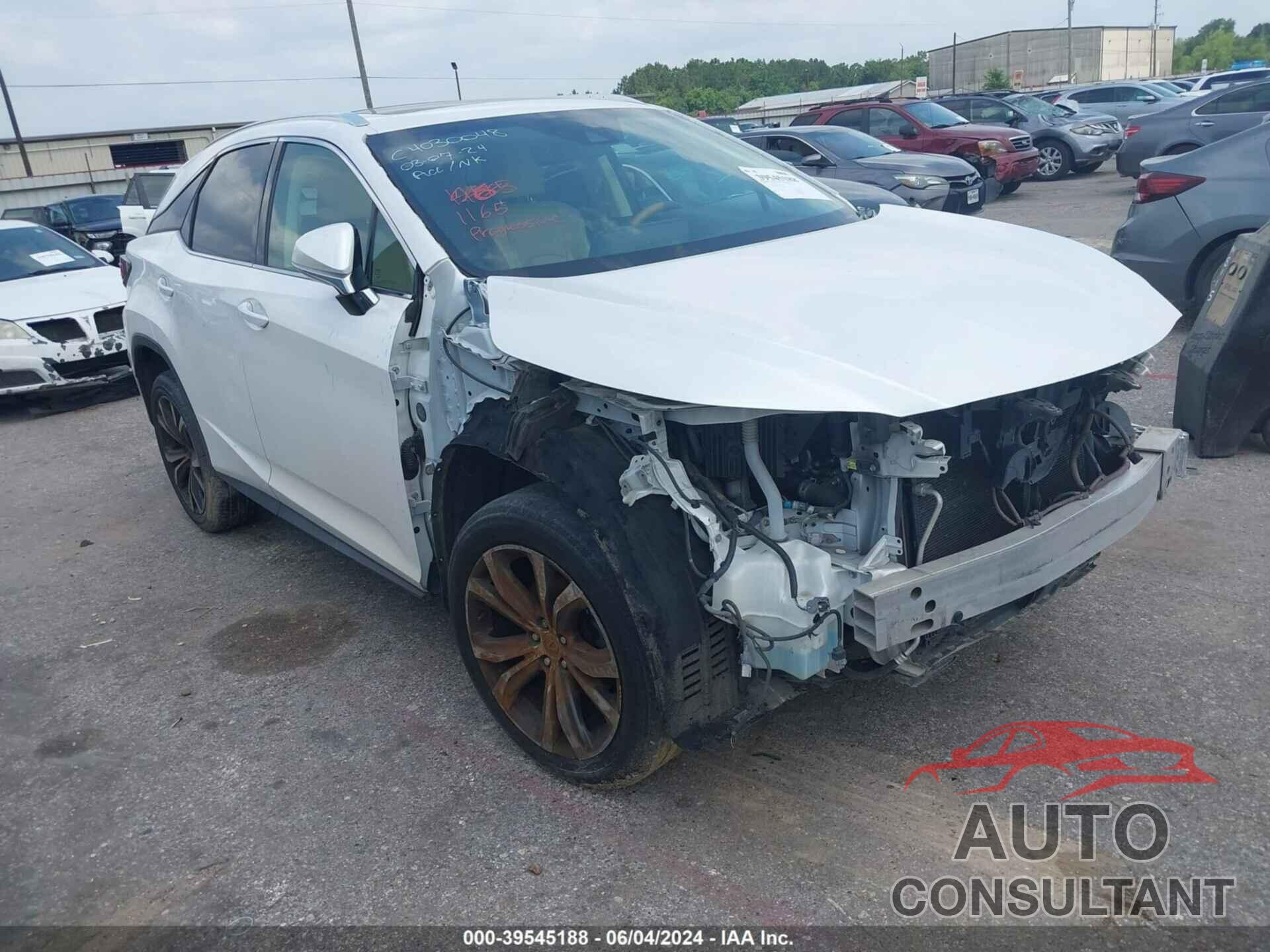 LEXUS RX 350 2017 - 2T2ZZMCA1HC076672