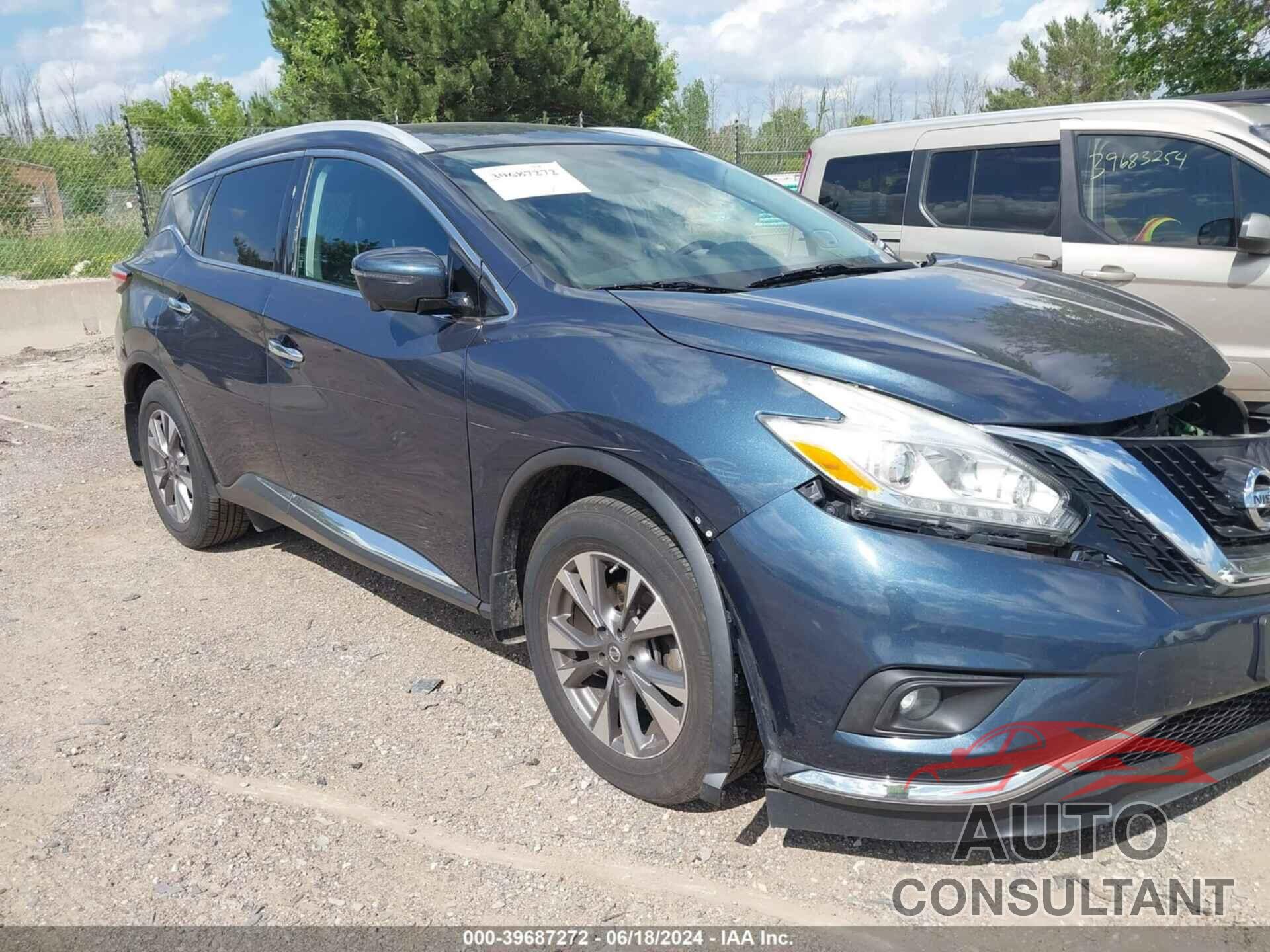 NISSAN MURANO 2016 - 5N1AZ2MH2GN171346