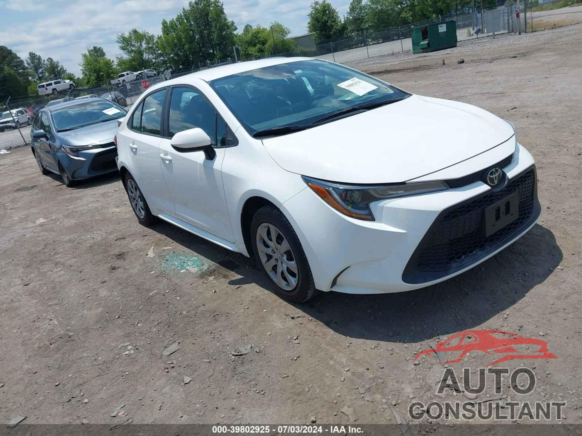 TOYOTA COROLLA 2021 - 5YFEPMAE1MP244397