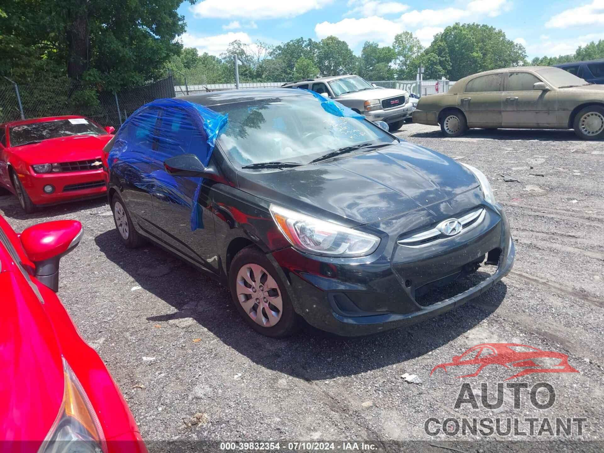 HYUNDAI ACCENT 2016 - KMHCT4AE4GU092427