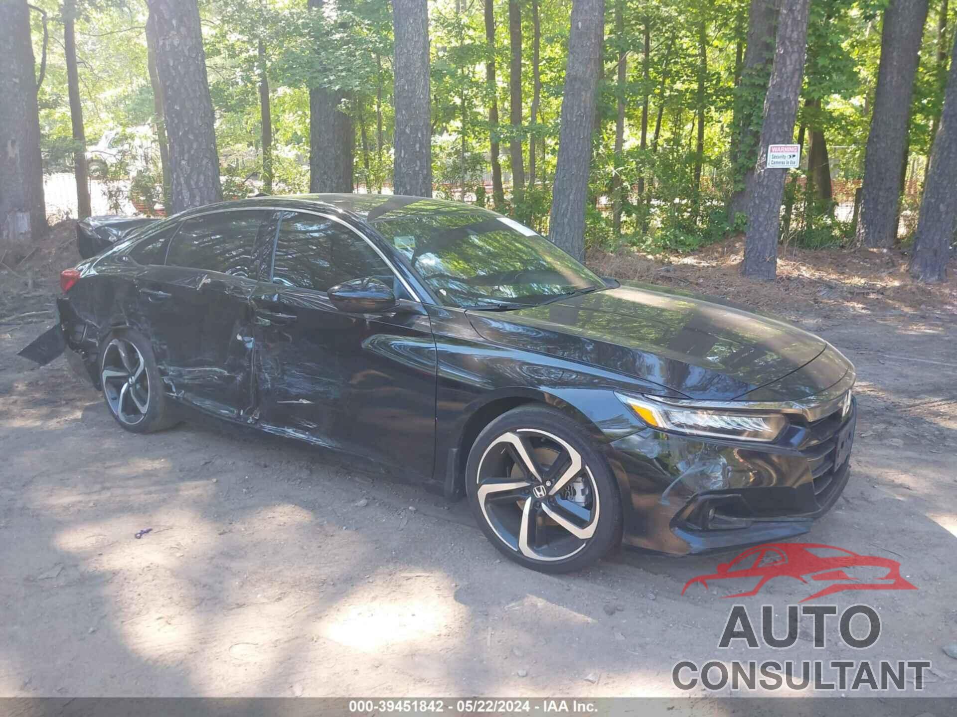HONDA ACCORD 2022 - 1HGCV1F36NA114044
