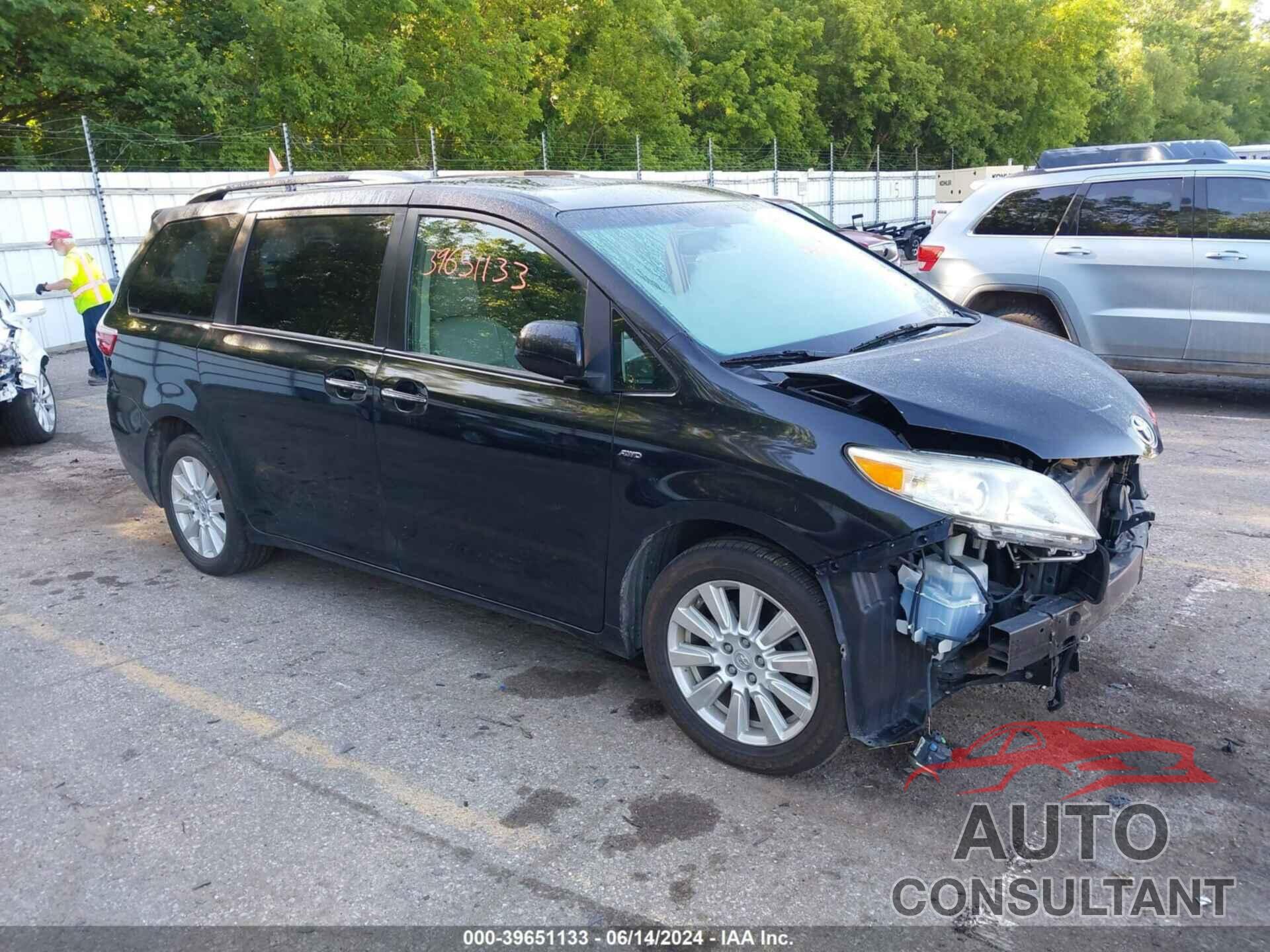 TOYOTA SIENNA 2017 - 5TDDZ3DC1HS179011