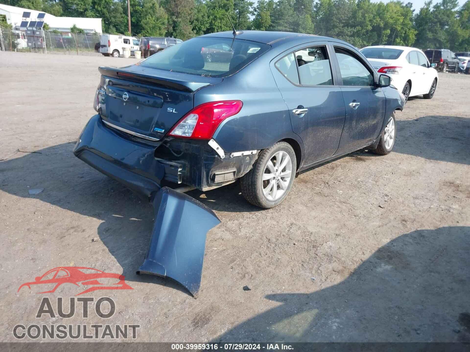 NISSAN VERSA 2016 - 3N1CN7AP1GL832367