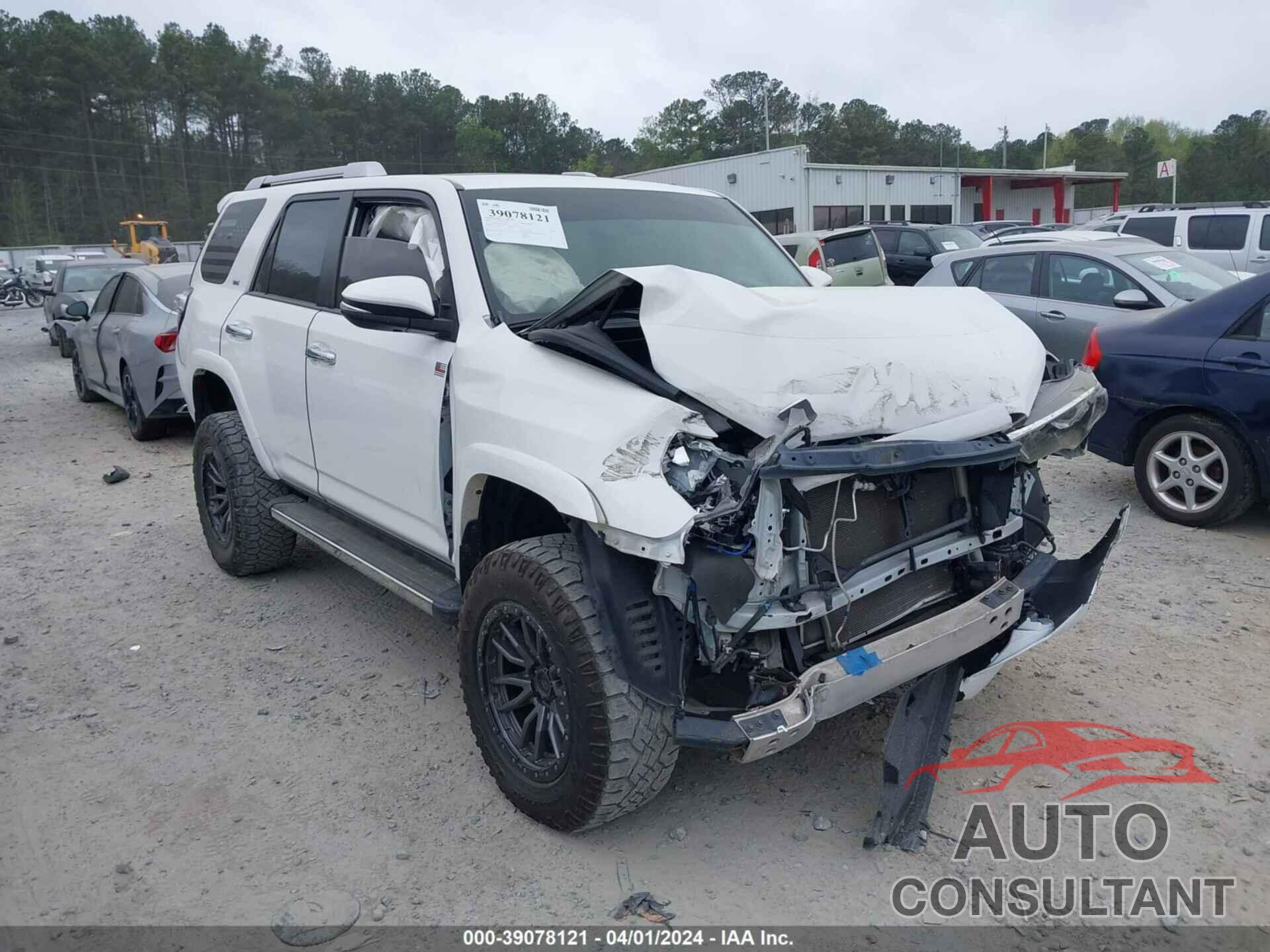 TOYOTA 4RUNNER 2017 - JTEBU5JR1H5425051