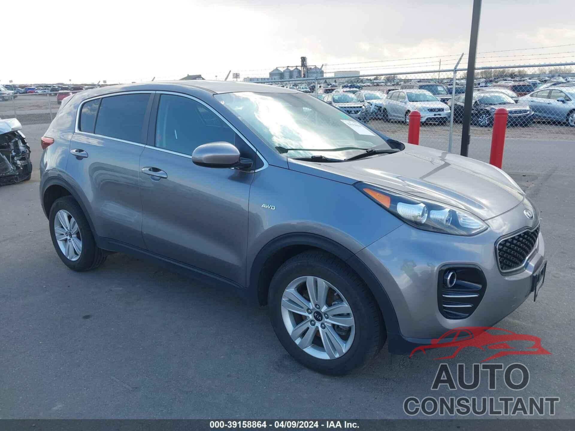 KIA SPORTAGE 2018 - KNDPMCAC9J7417140