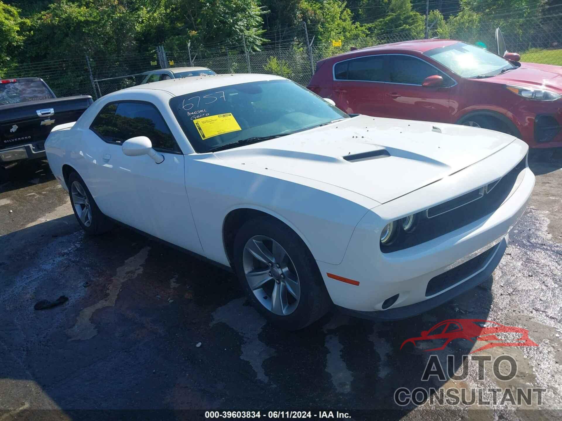 DODGE CHALLENGER 2019 - 2C3CDZAG6KH524774