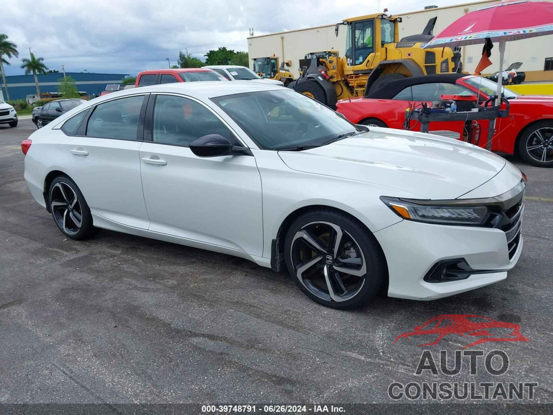 HONDA ACCORD 2022 - 1HGCV1F46NA111136