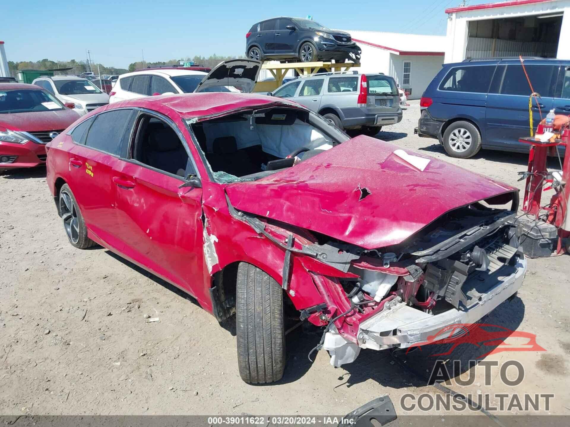 HONDA ACCORD 2019 - 1HGCV1F30KA058114
