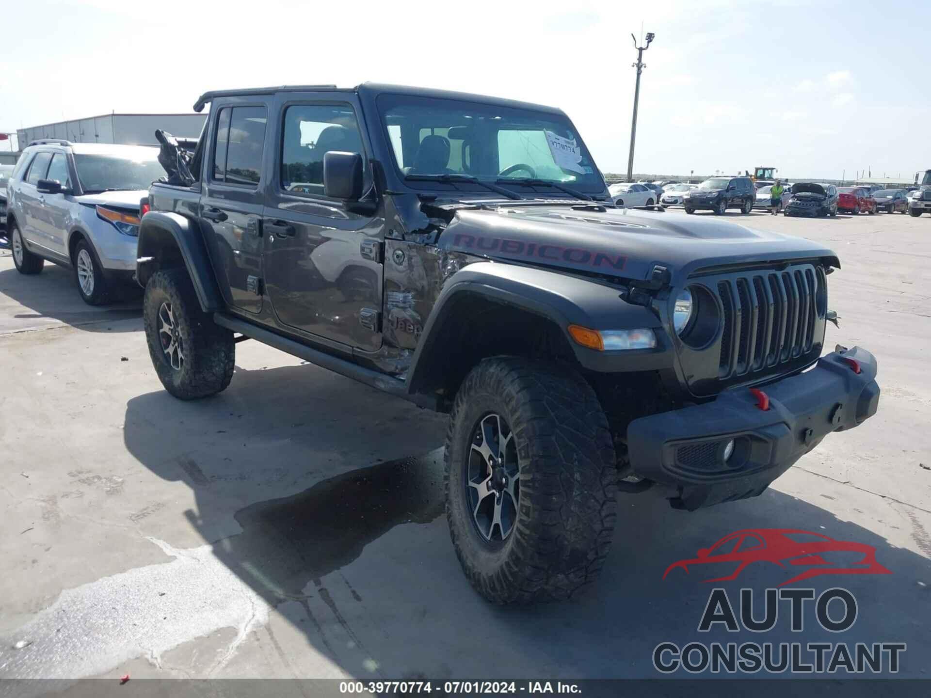 JEEP WRANGLER UNLIMITED 2018 - 1C4HJXFG2JW125898