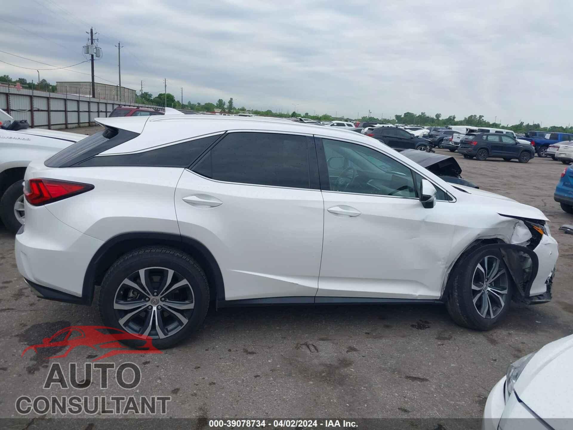 LEXUS RX 2017 - 2T2ZZMCA3HC064183