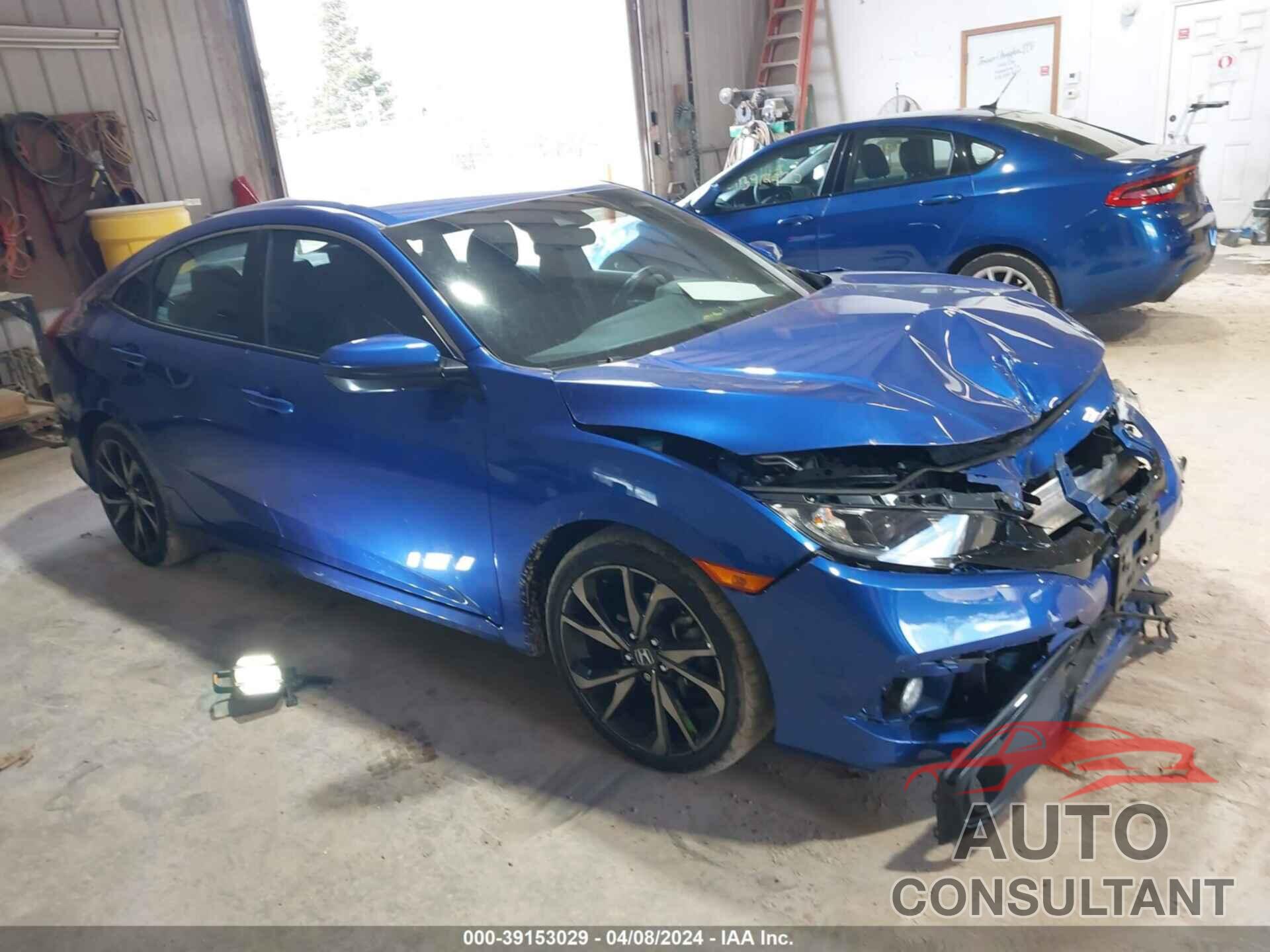 HONDA CIVIC 2019 - 2HGFC2F88KH562514