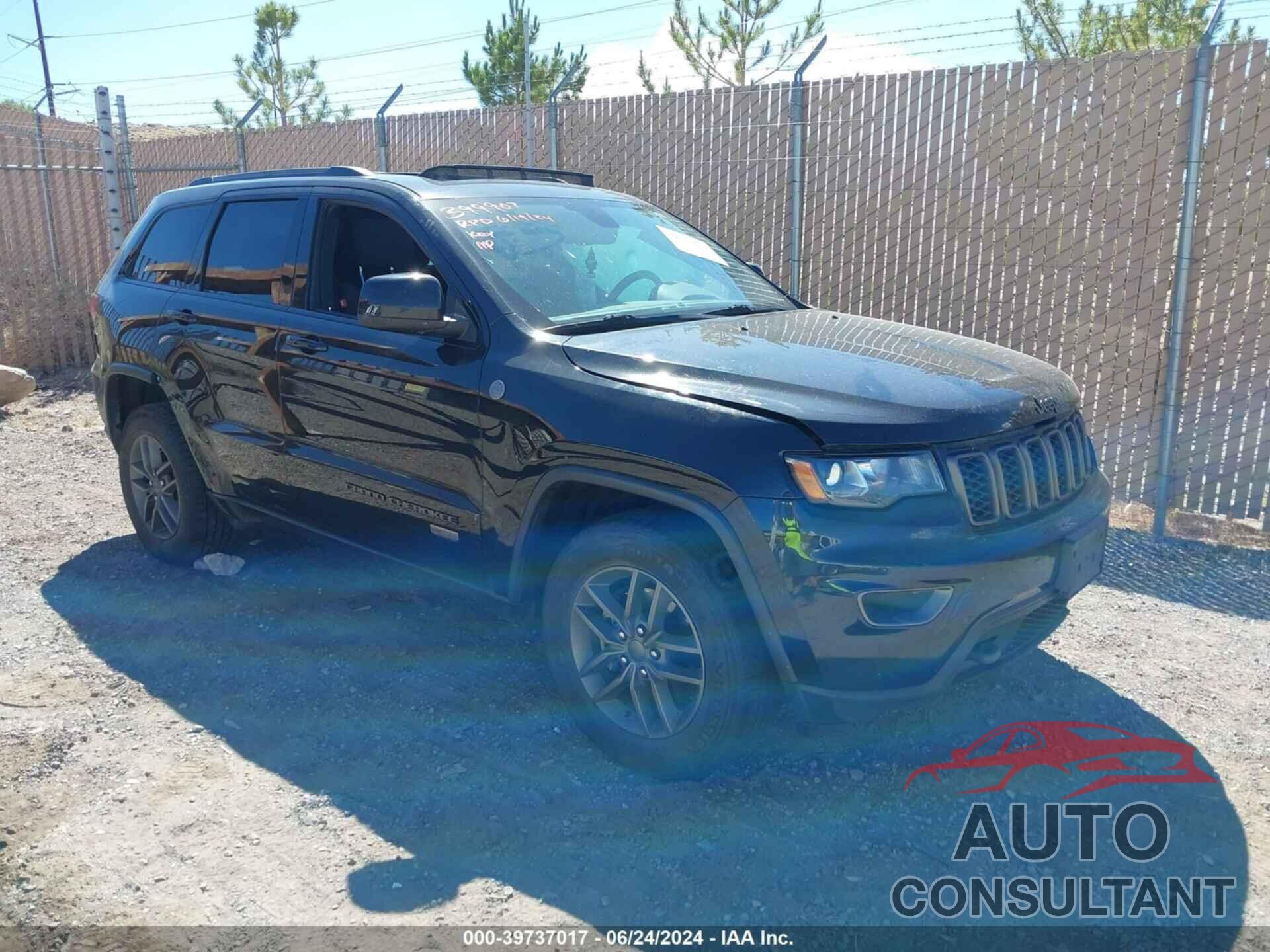 JEEP GRAND CHEROKEE 2016 - 1C4RJFAG8GC456839