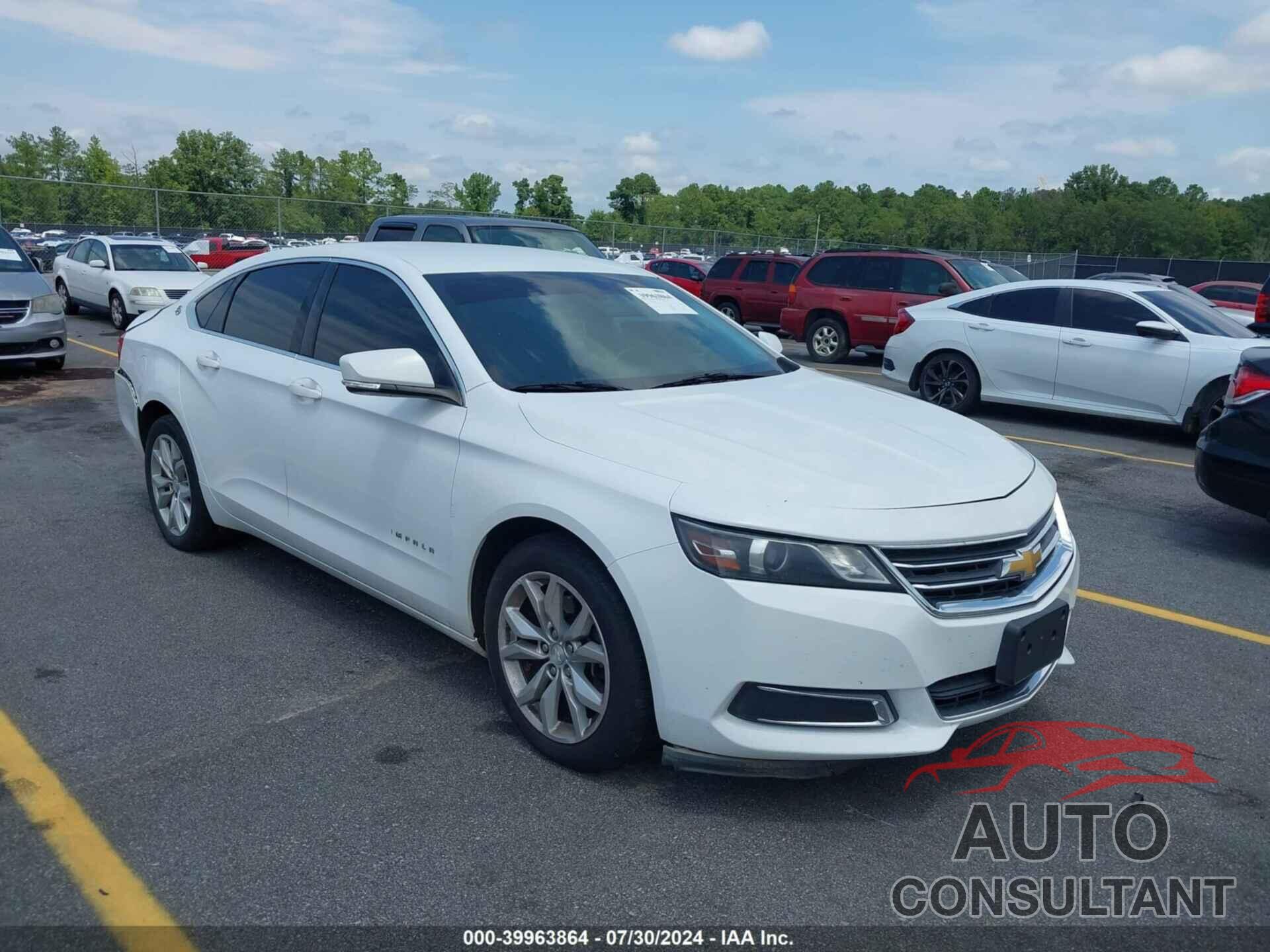 CHEVROLET IMPALA 2016 - 2G1115S38G9146953