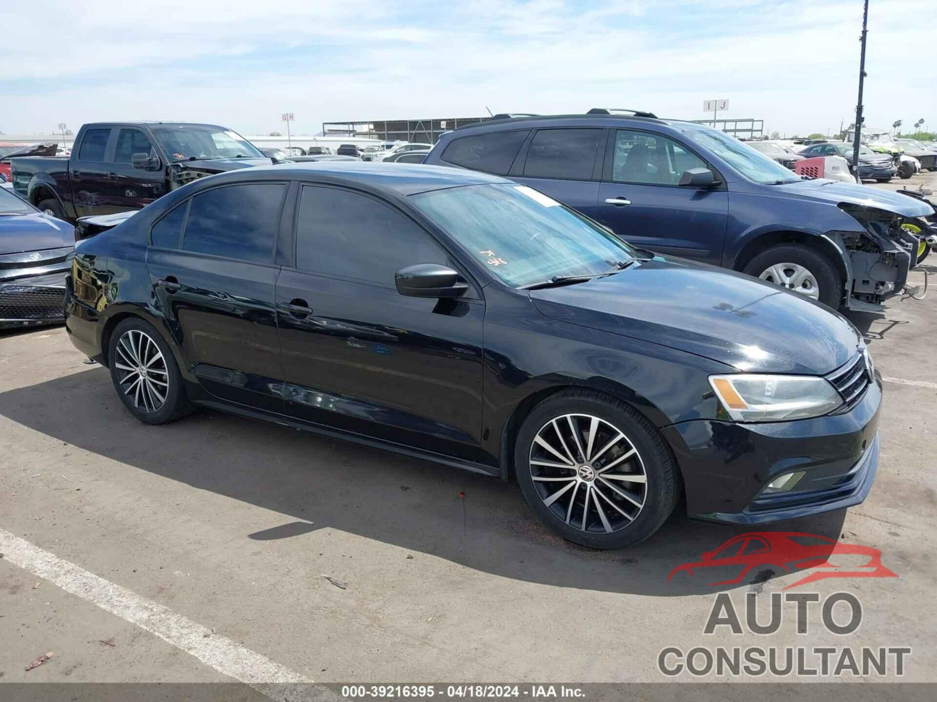 VOLKSWAGEN JETTA 2016 - 3VWD17AJXGM307193