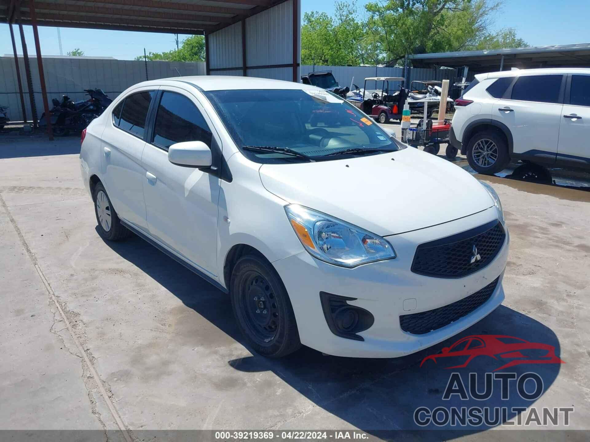 MITSUBISHI MIRAGE G4 2020 - ML32F3FJ7LHF12603