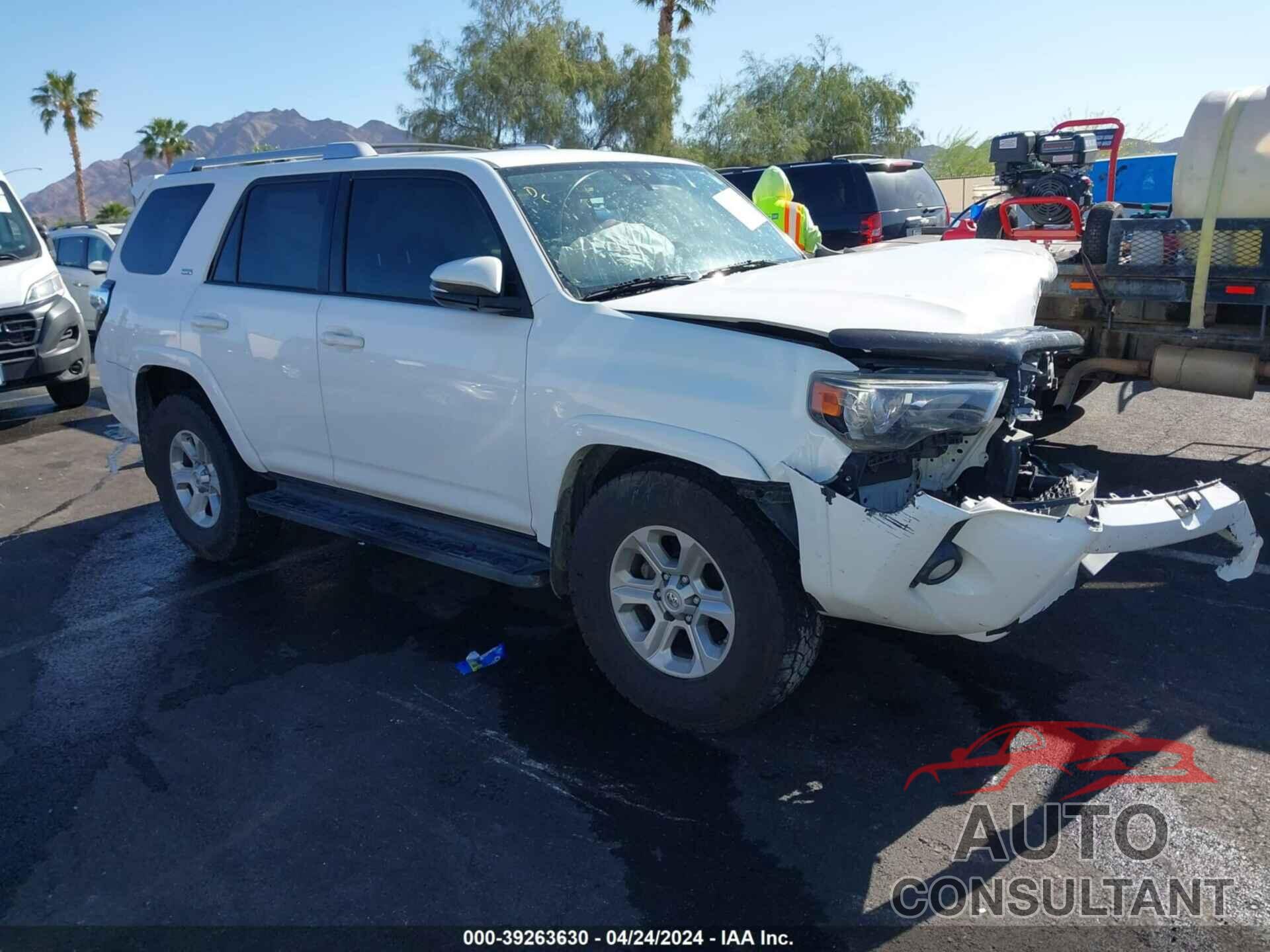 TOYOTA 4RUNNER 2016 - JTEZU5JR0G5129127